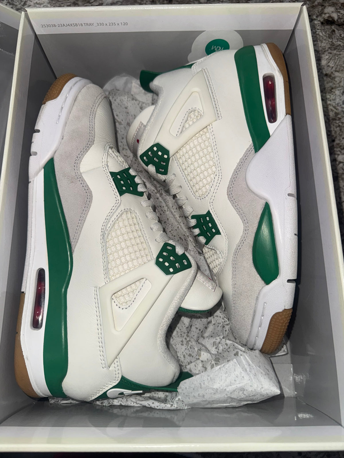 Jordan 4 Retro SB Pine Green