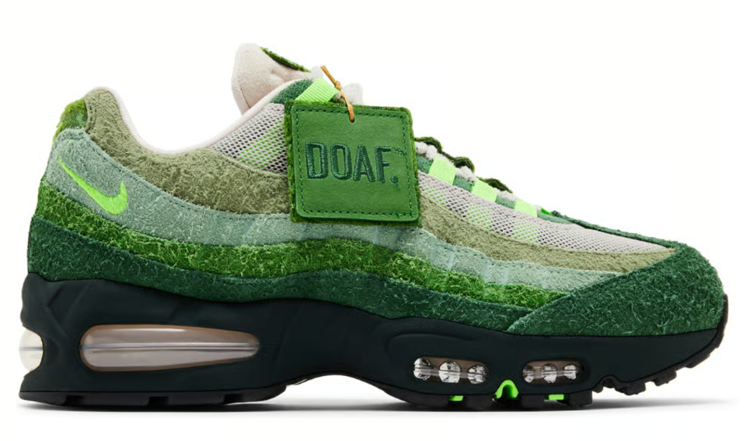 Nike Air Max 95 Big Bubble Ducks of a Feather Oregon Ducks The Woods
