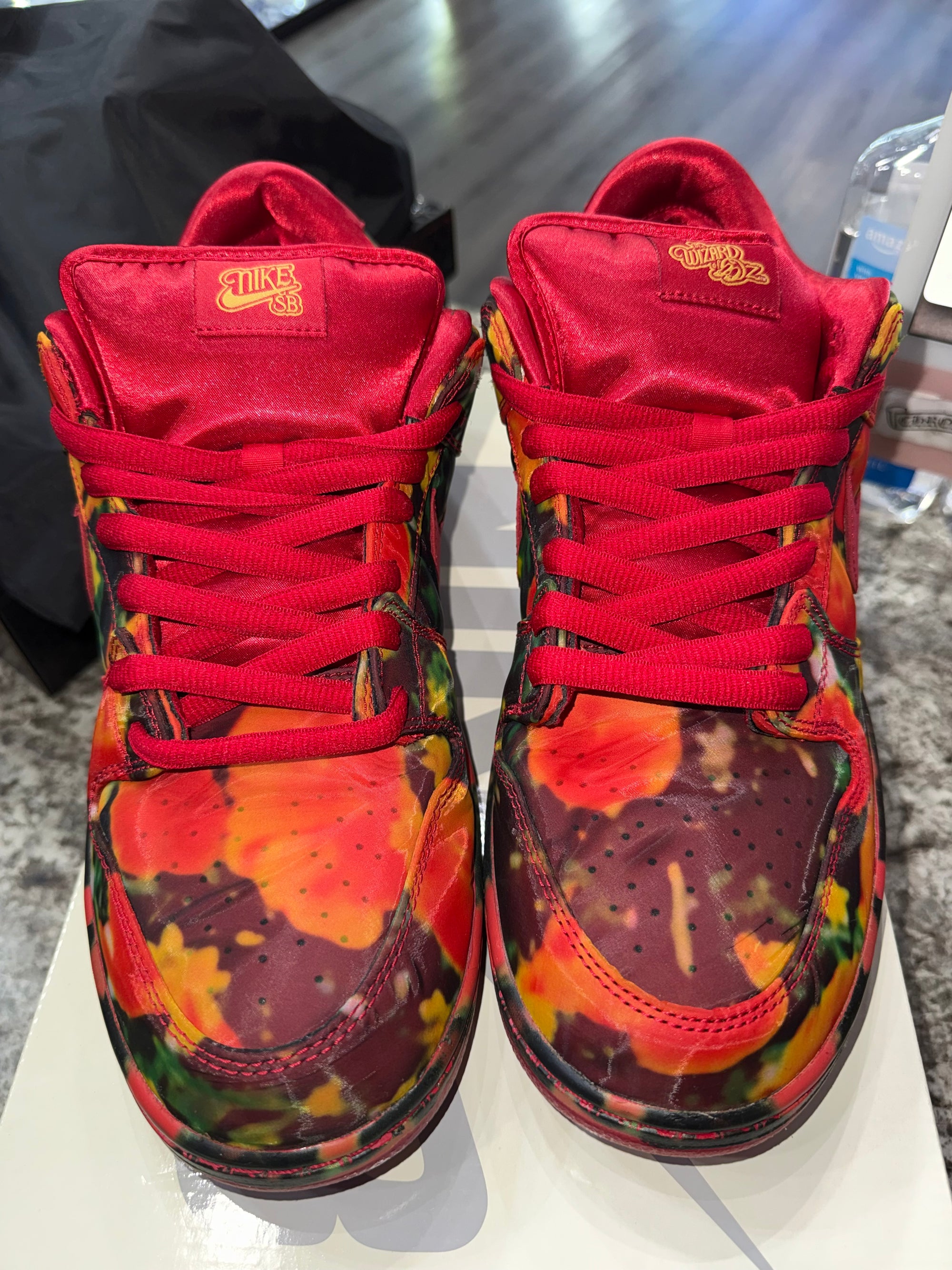 Nike SB Dunk Low The Wizard of Oz Poppy Field