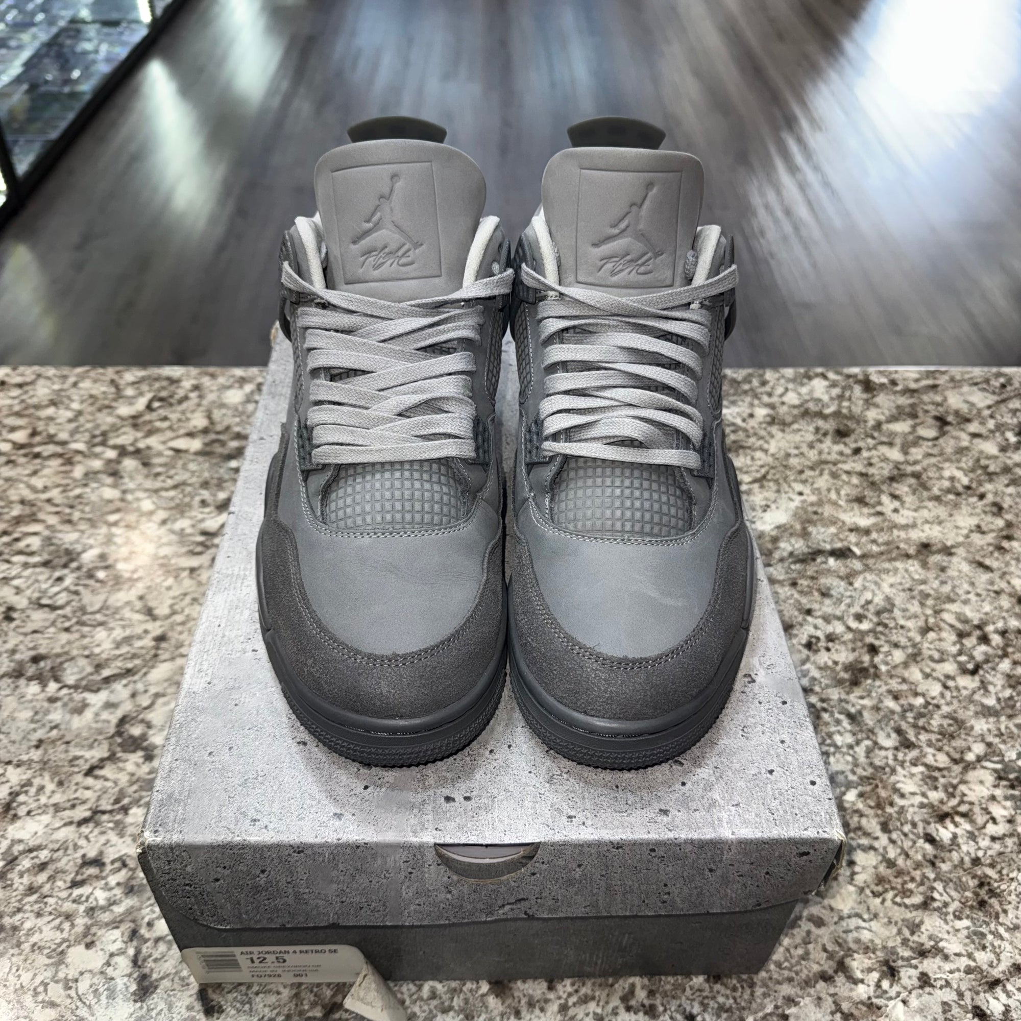 Jordan 4 Retro SE Paris Olympics Wet Cement