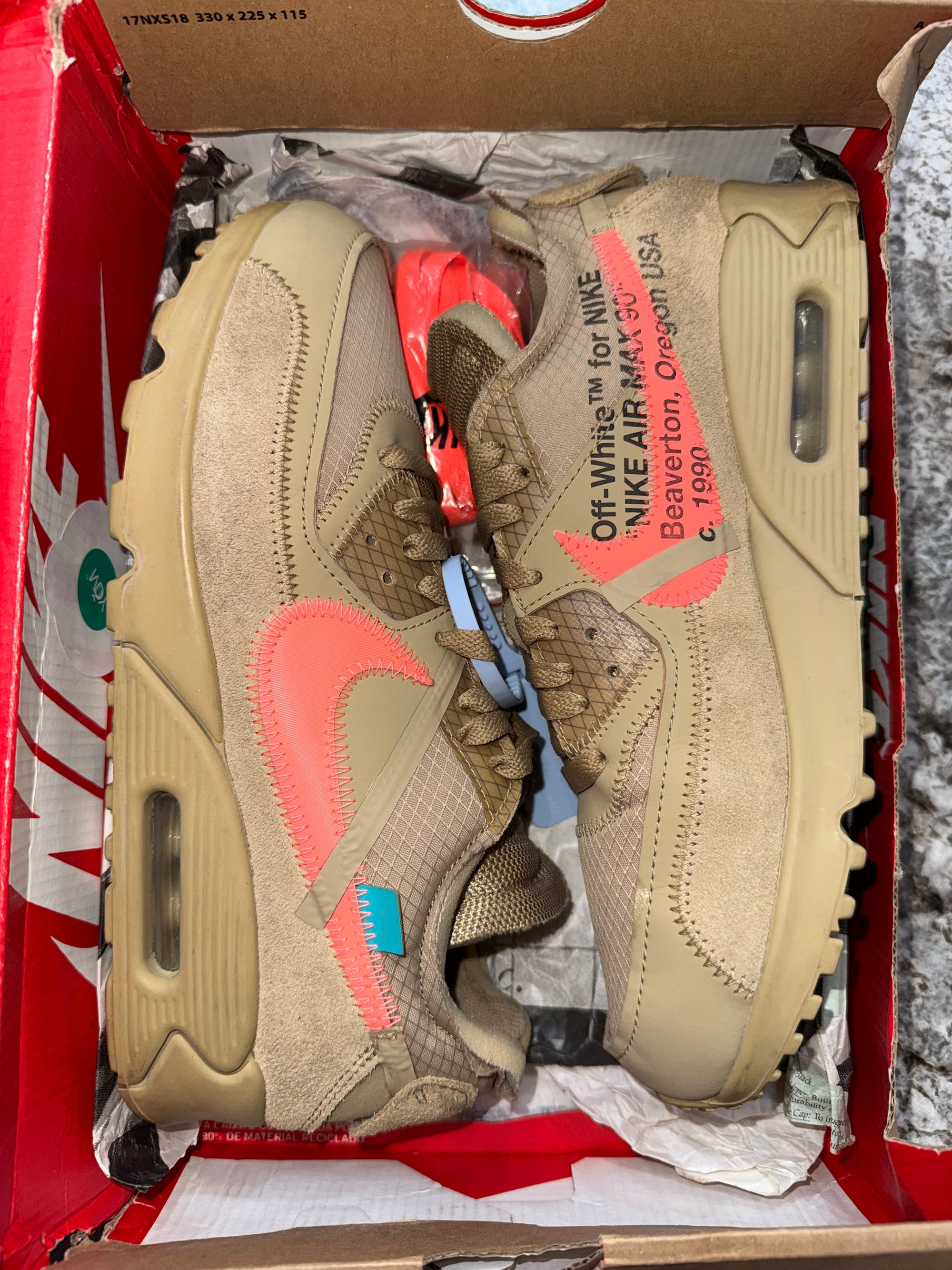Nike Air Max 90 Off-White Desert Ore