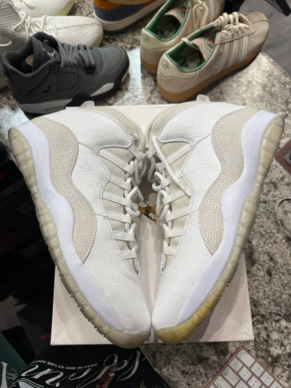 Jordan 10 Retro Drake OVO White