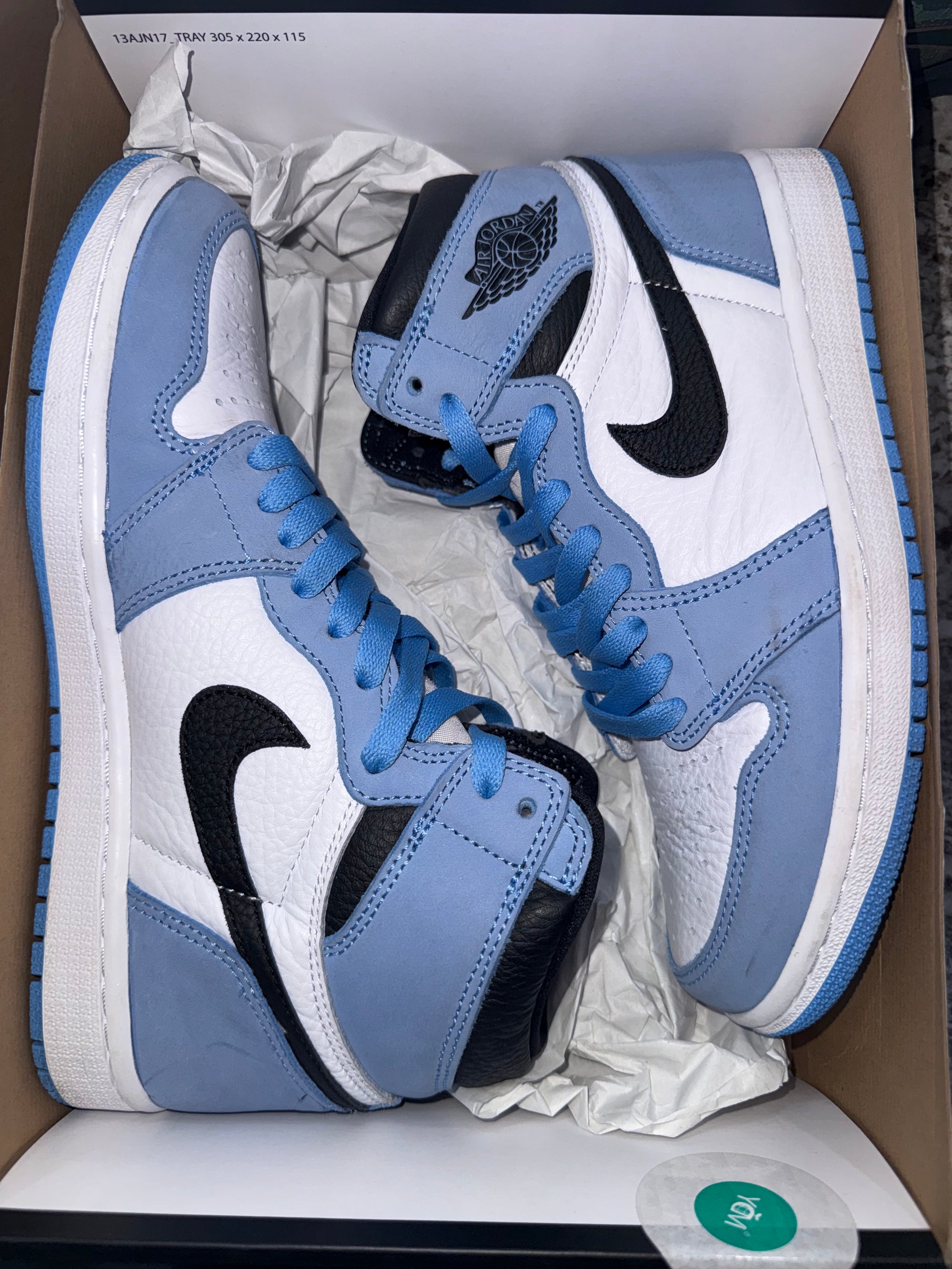 Jordan 1 Retro High OG University Blue