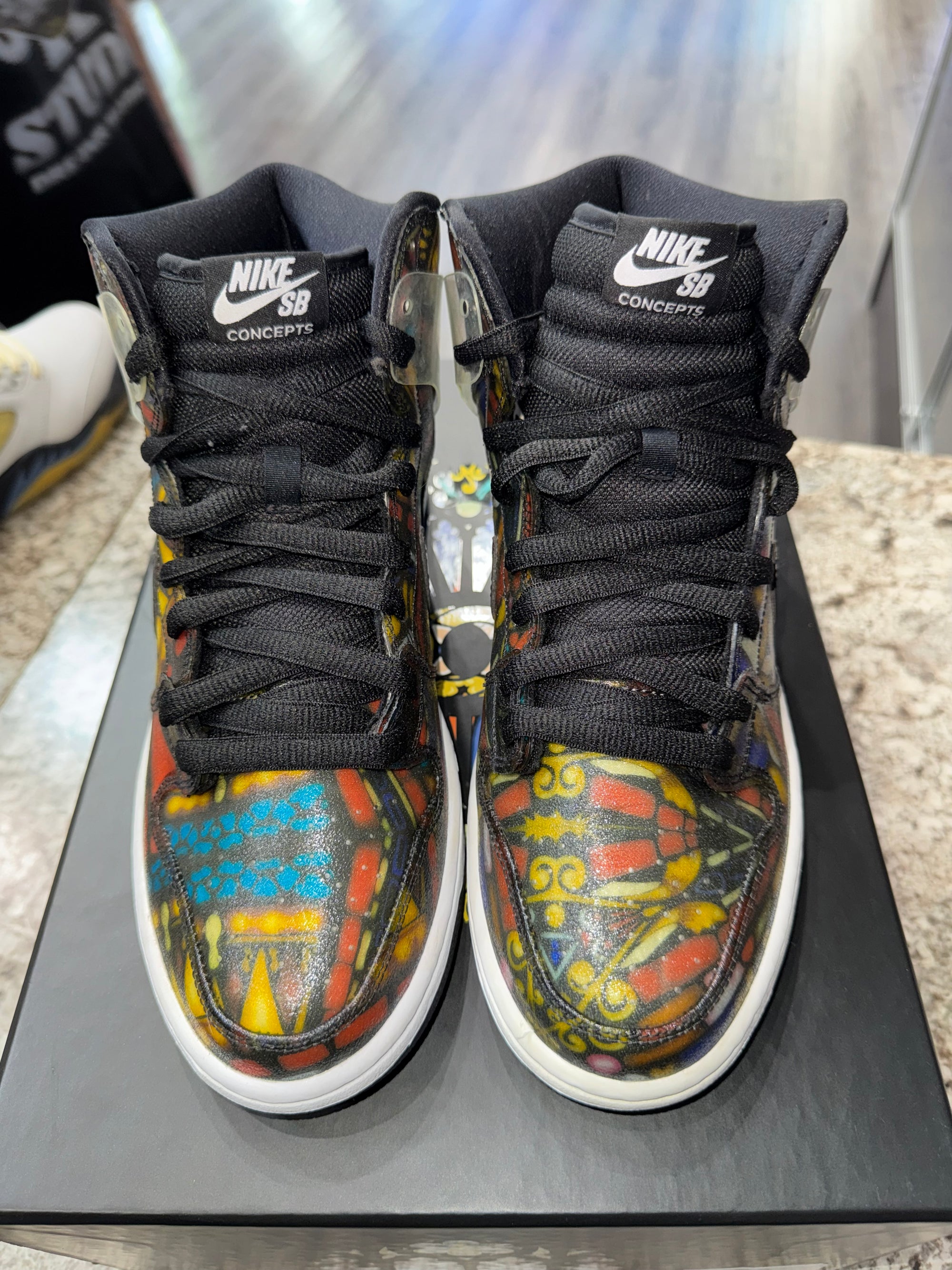 Nike SB Dunk High Concepts Stained Glass (Special Box)