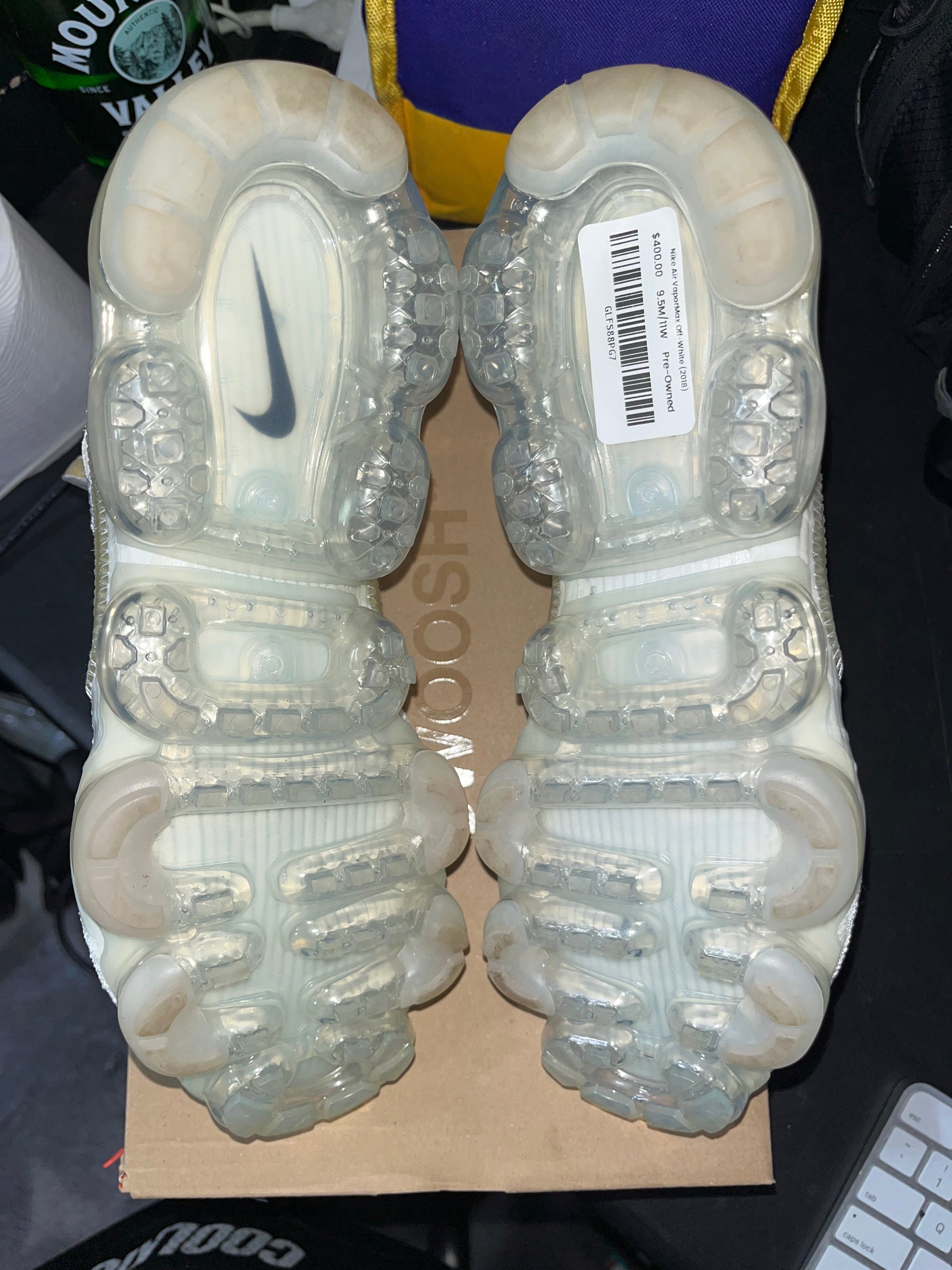 Nike Air VaporMax Off-White (2018) (DISCOLORED)