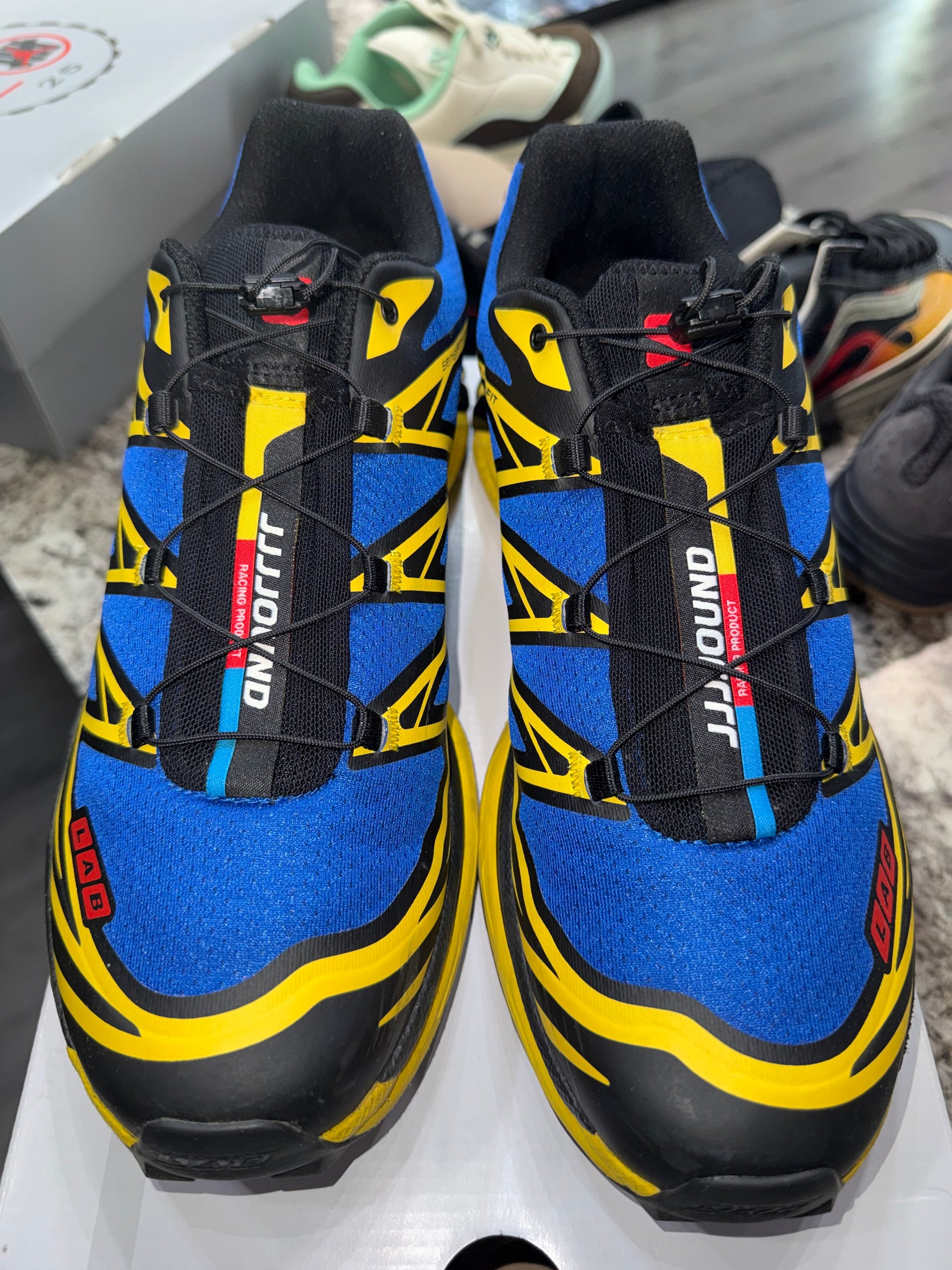 Salomon XT-6 JJJJound Nautical Blue Lemon