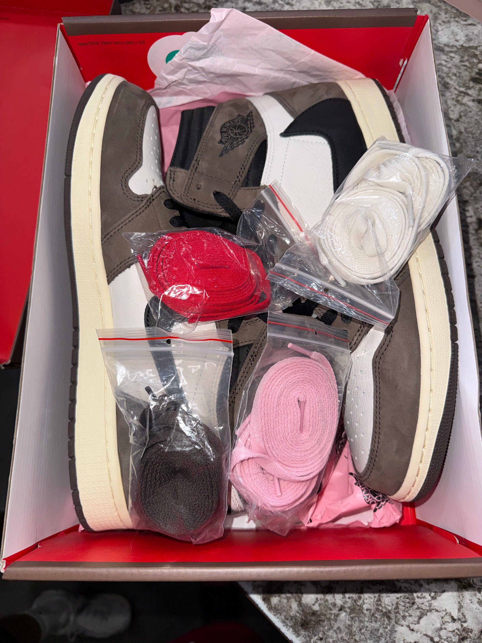 Jordan 1 Retro High OG SP Travis Scott Mocha