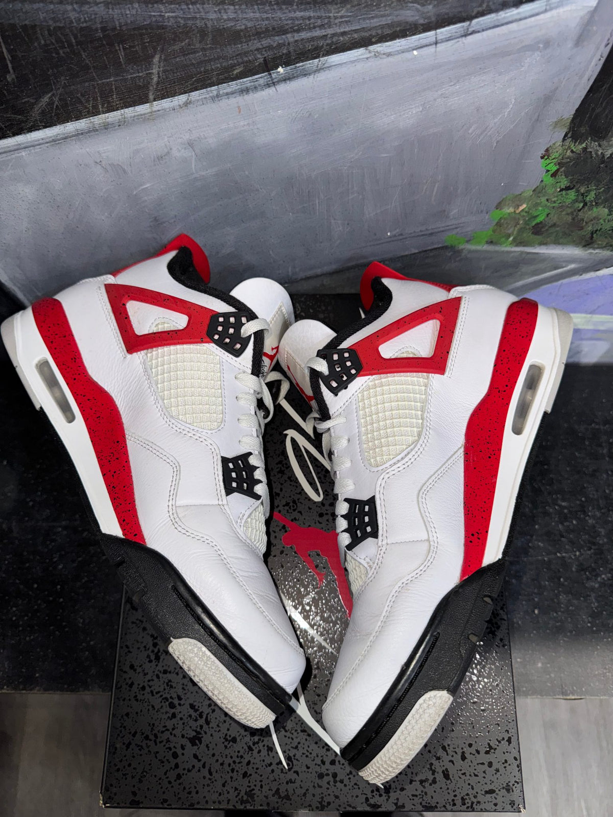 Jordan 4 Retro Red Cement