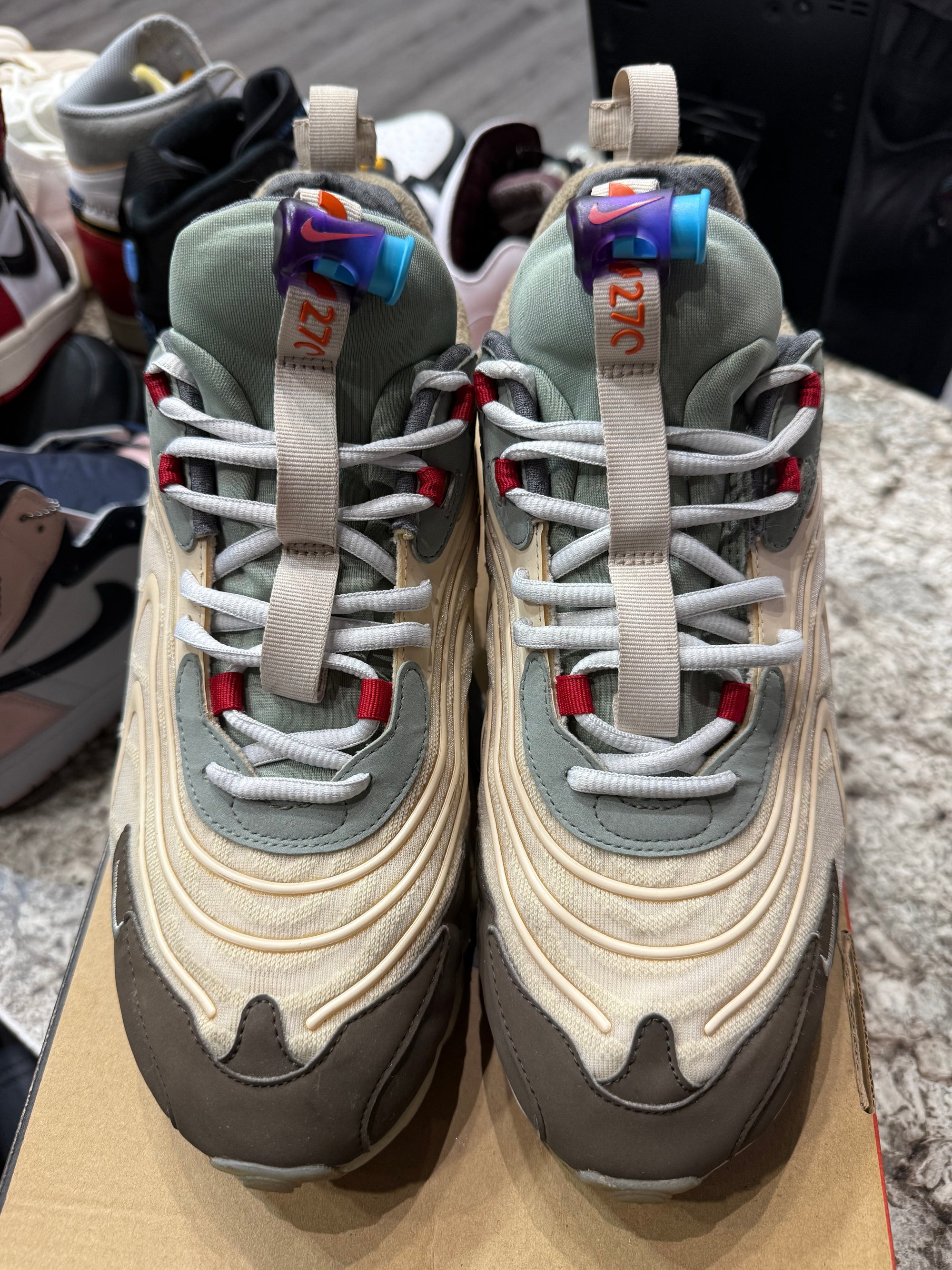 Nike Air Max 270 React ENG Travis Scott Cactus Trails