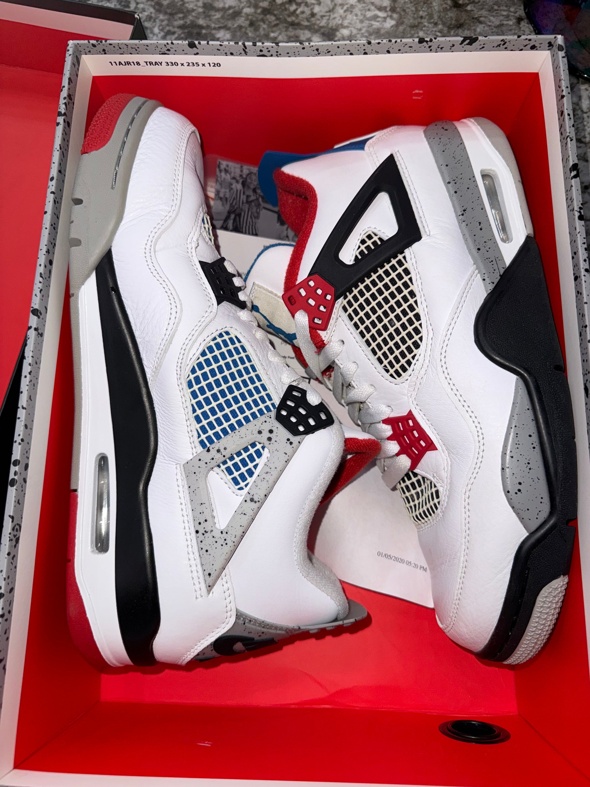 Jordan 4 Retro What The