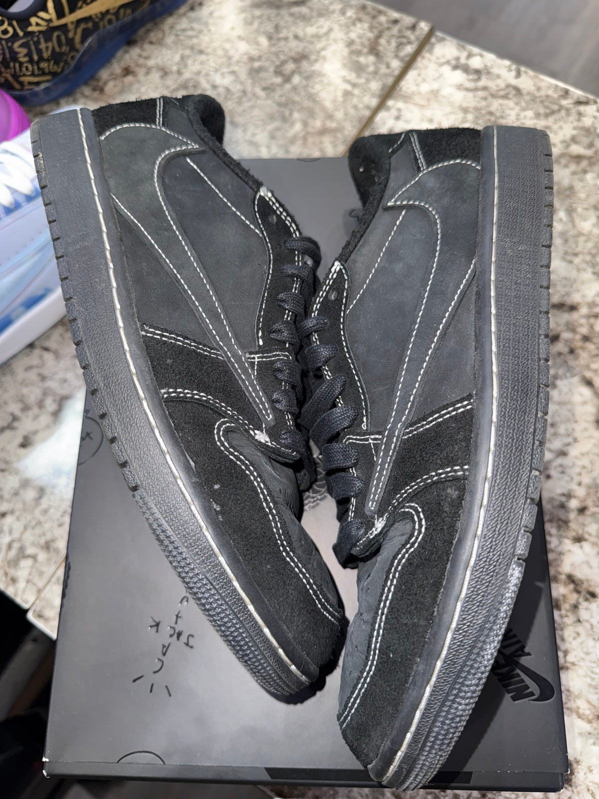 Jordan 1 Retro Low OG SP Travis Scott Black Phantom