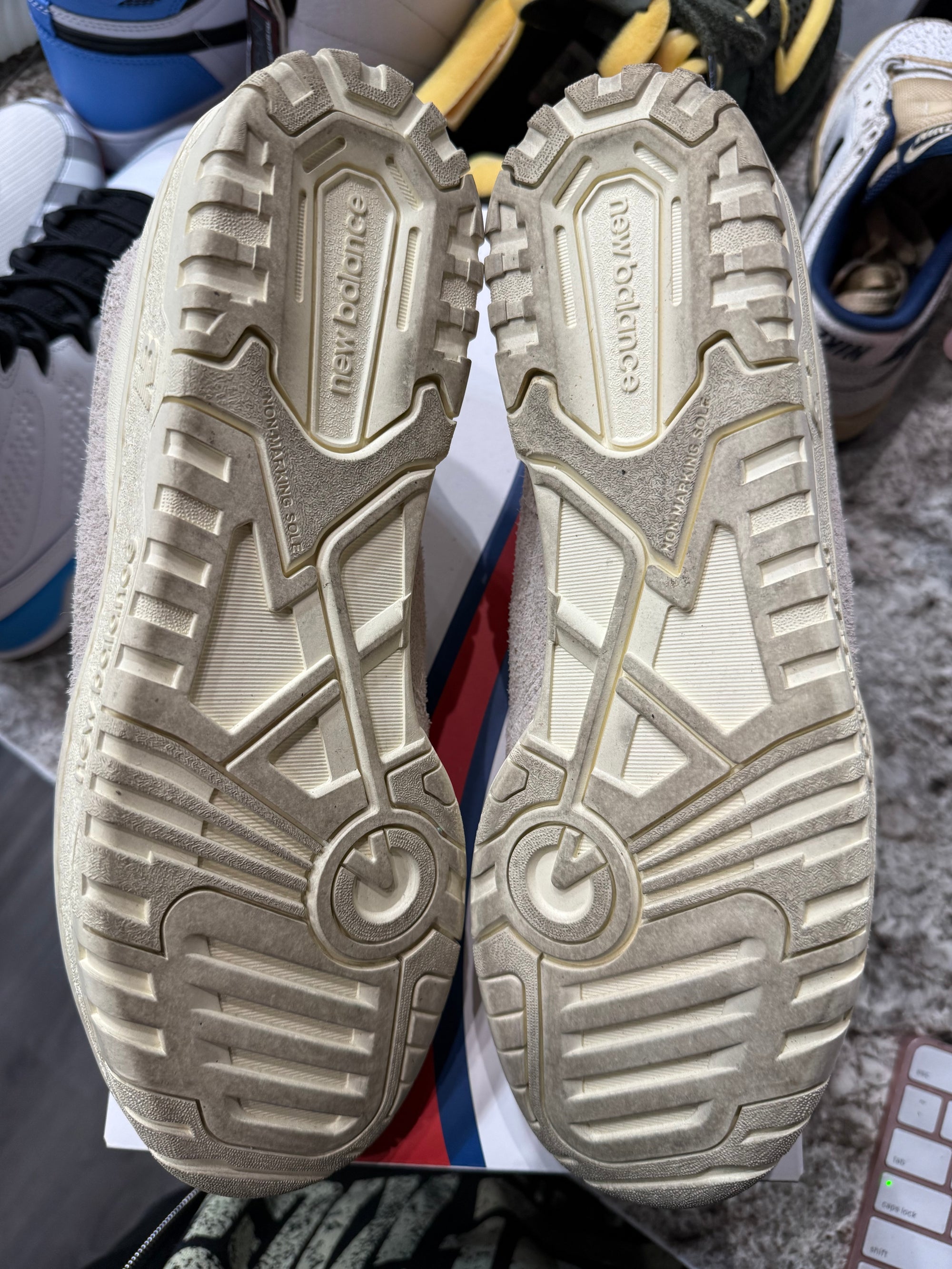 New Balance 550 Aime Leon Dore Grey Suede