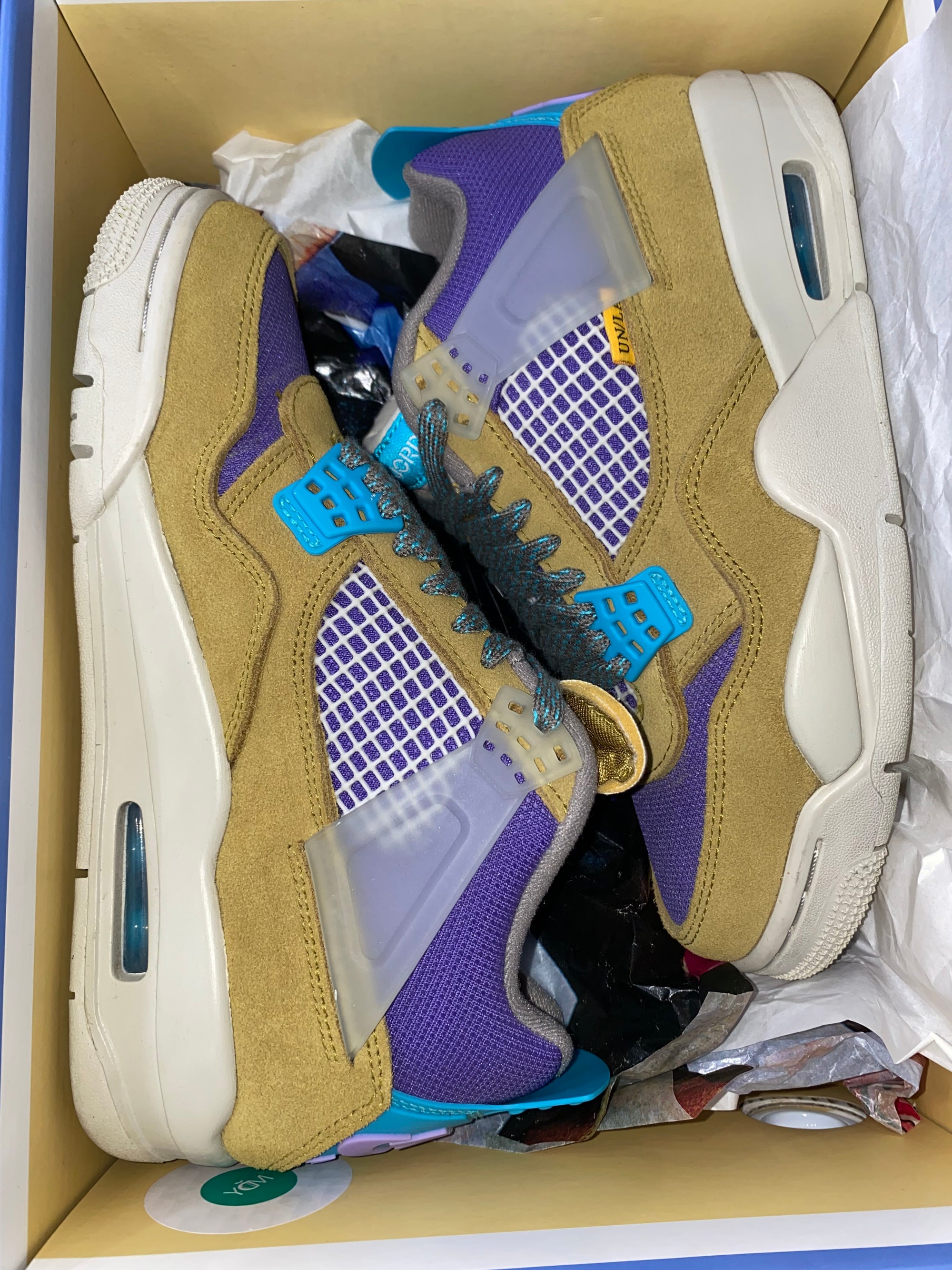 Jordan 4 Retro SP 30th Anniversary Union Desert Moss