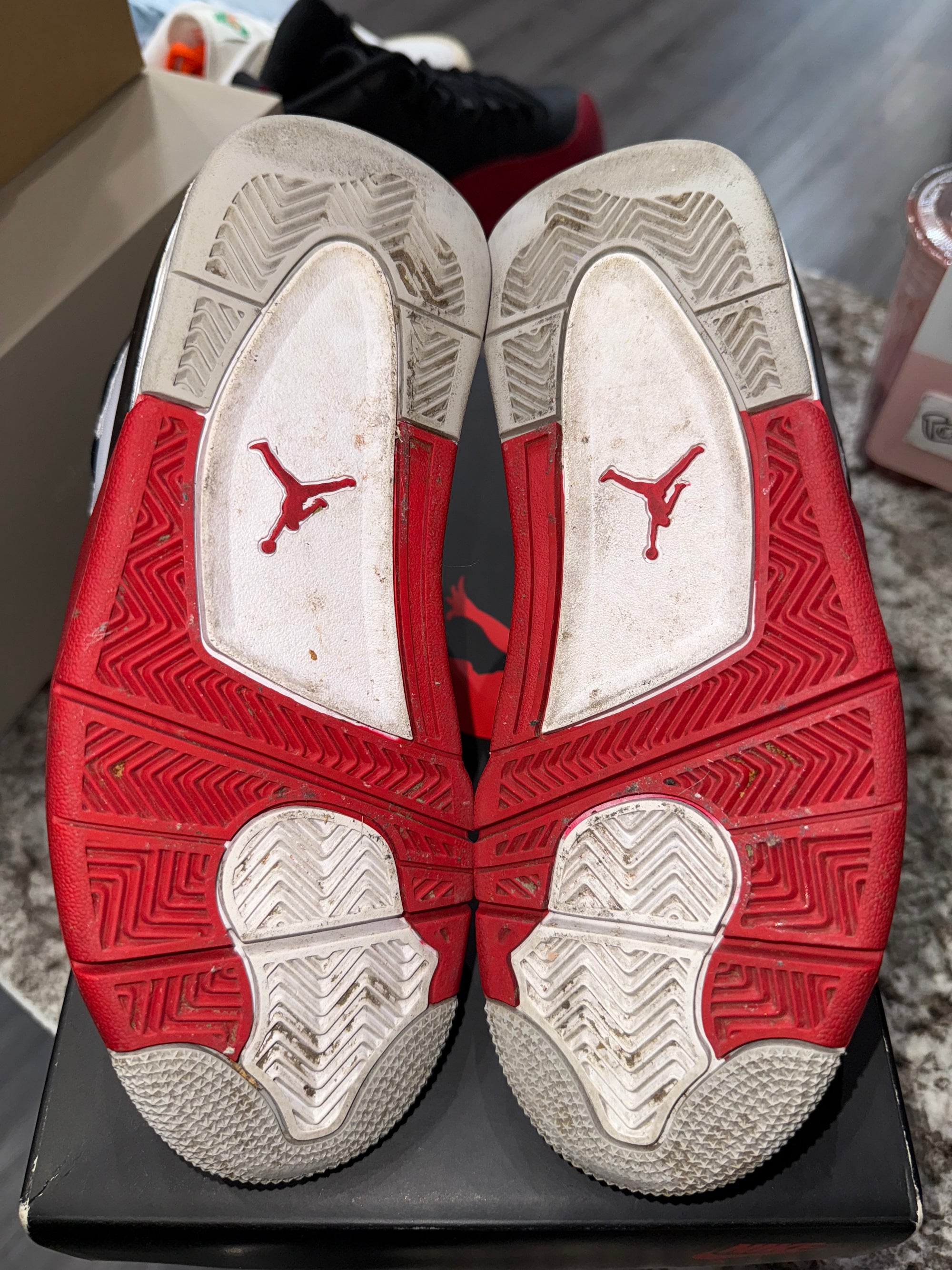 Jordan 4 Retro Fire Red (2020) (GS)