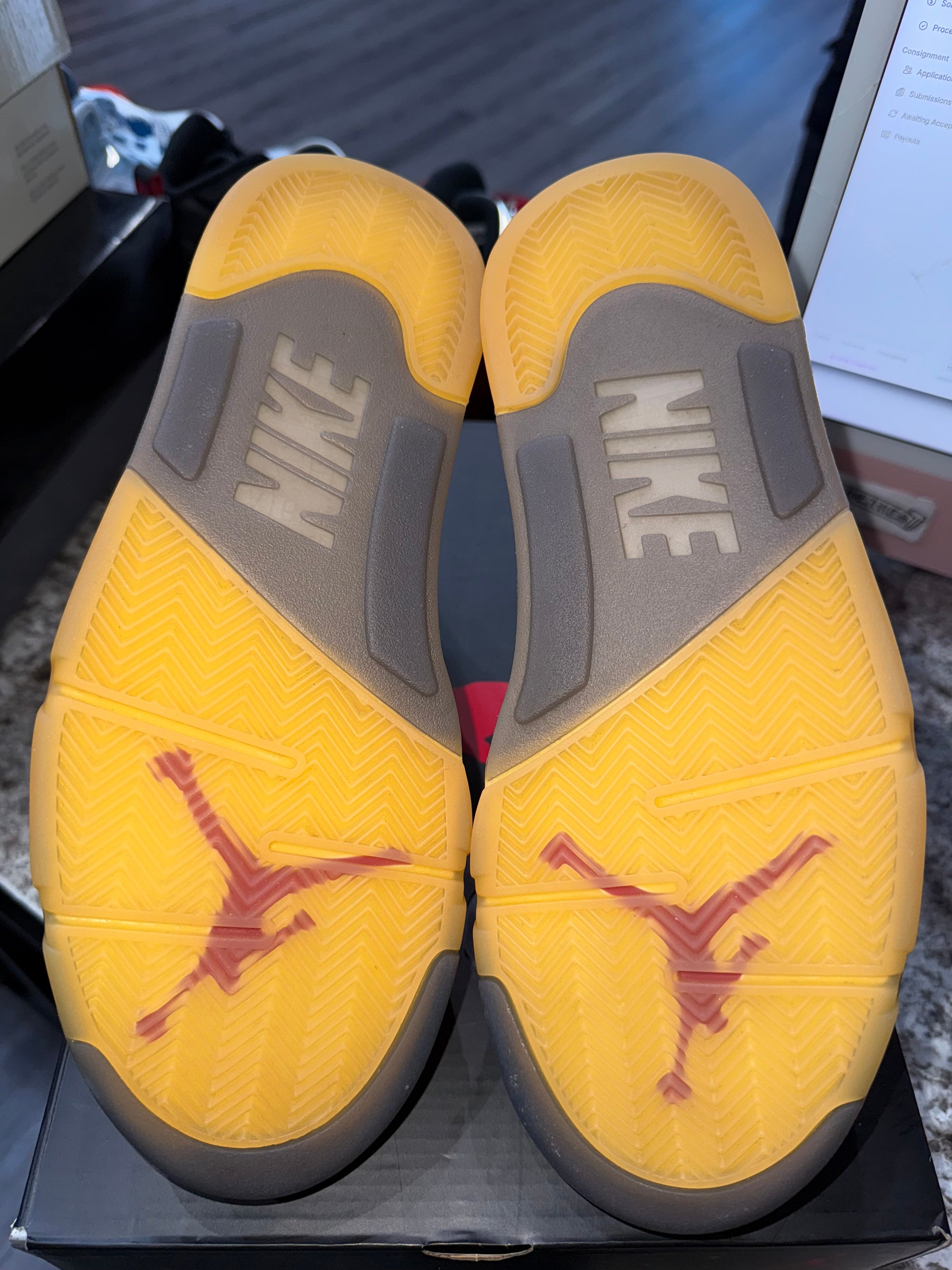 Jordan 5 Retro Off-White Sail