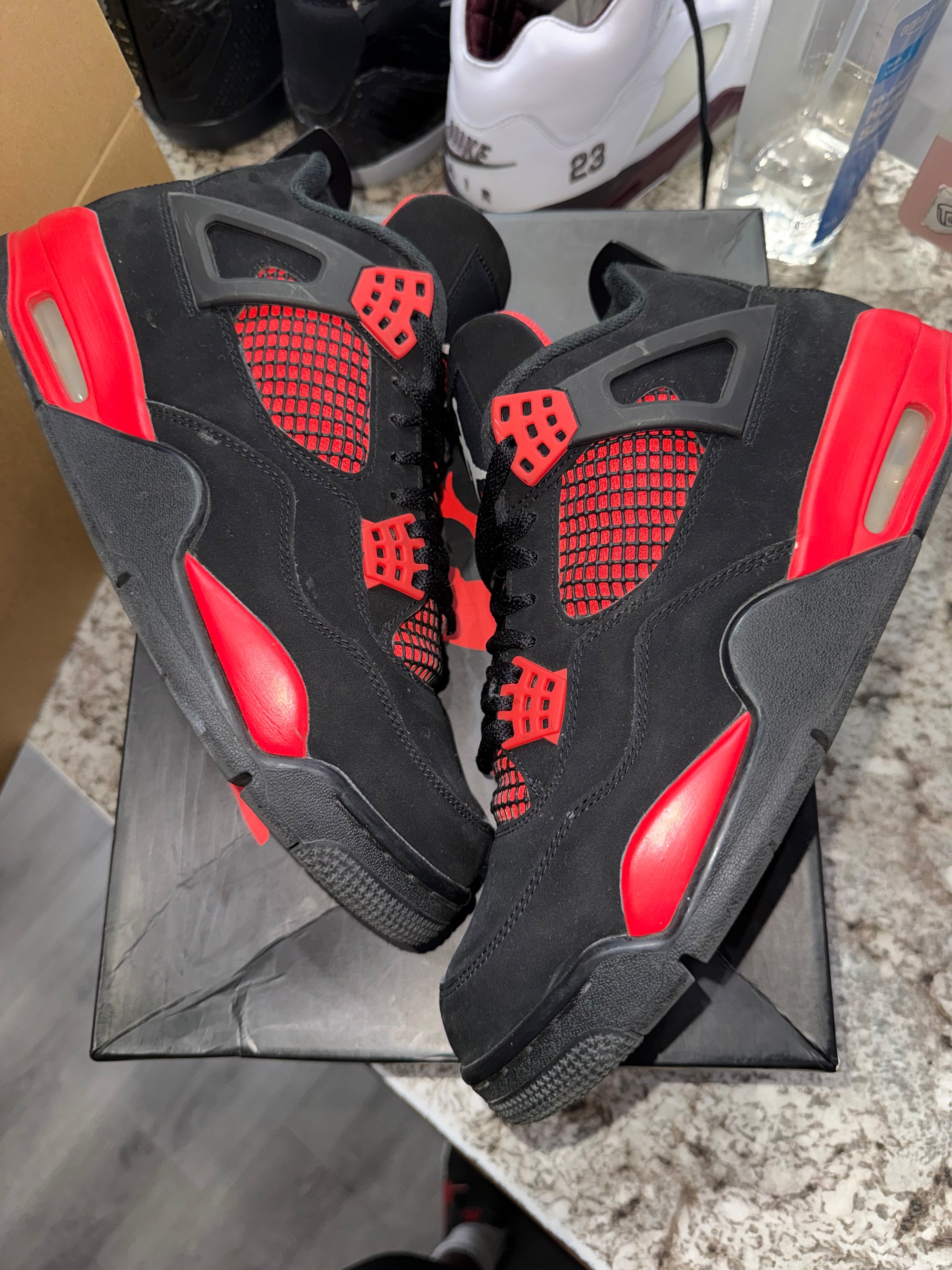 Jordan 4 Retro Red Thunder