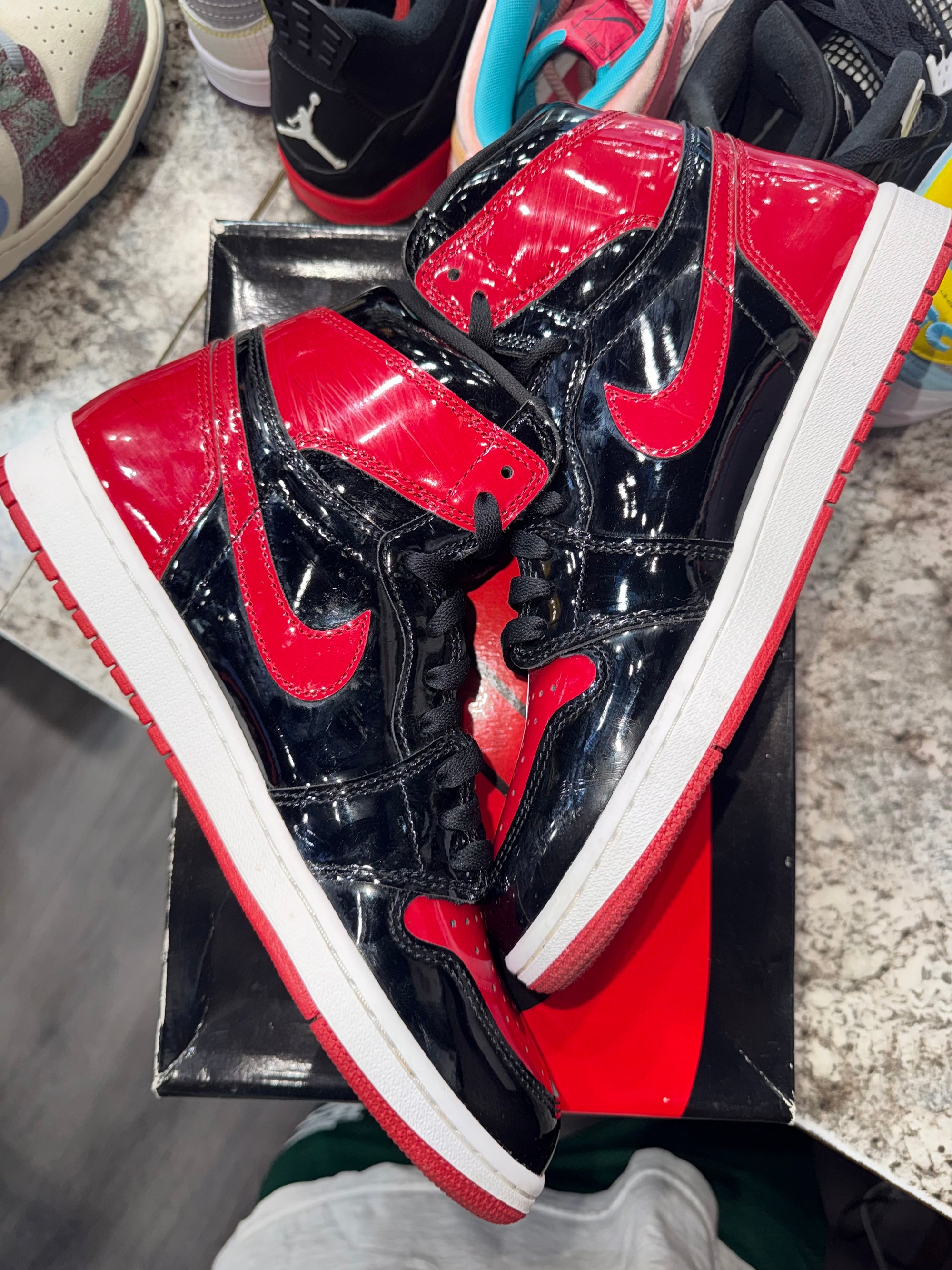 Jordan 1 Retro High OG Patent Bred