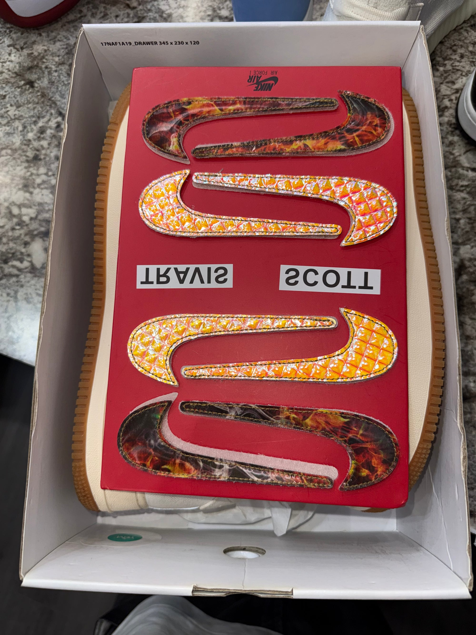 Nike Air Force 1 Low Travis Scott Sail