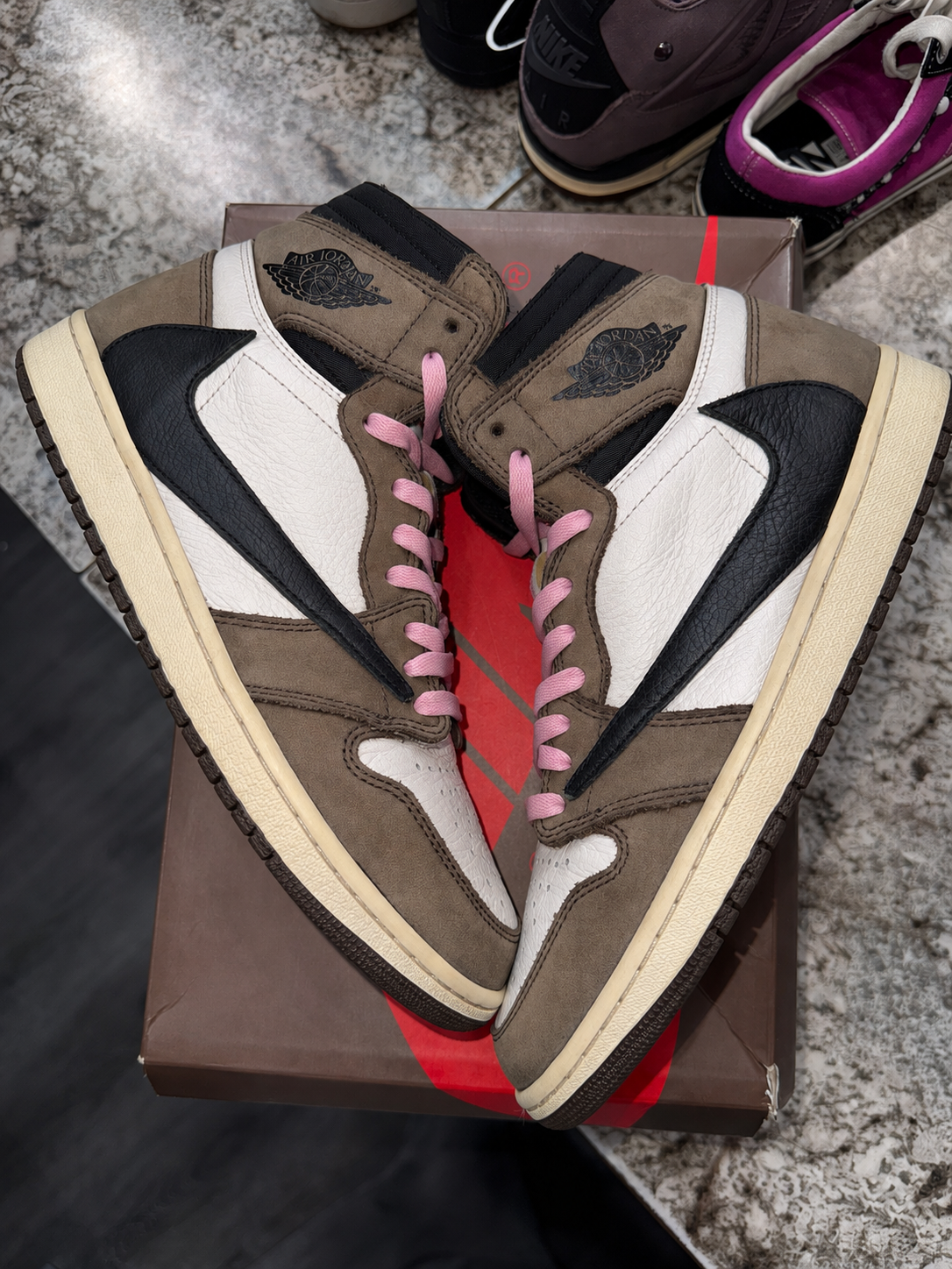Jordan 1 Retro High OG SP Travis Scott Mocha