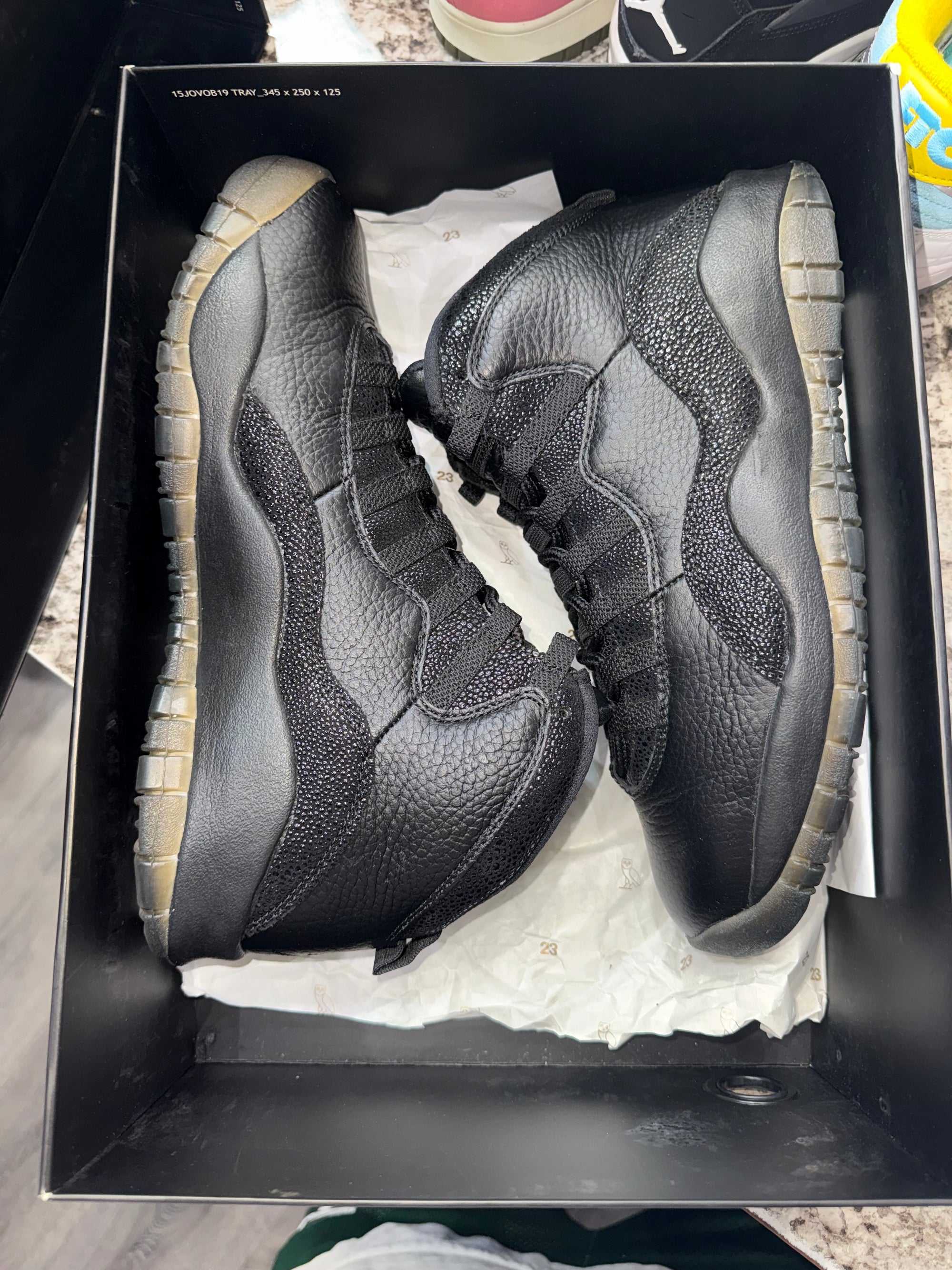 Jordan 10 Retro Drake OVO Black
