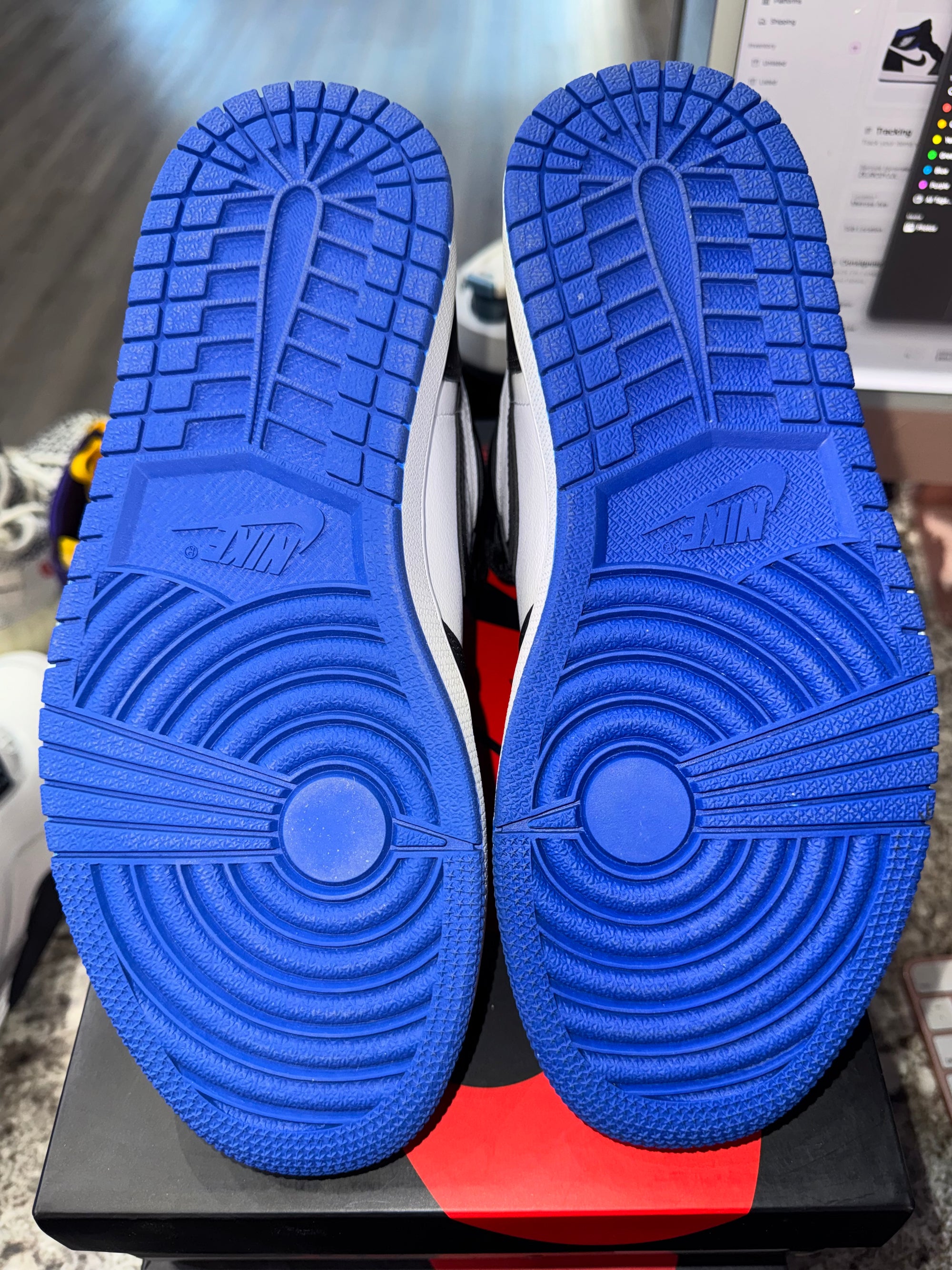 Jordan 1 Retro High Royal Toe (DISCOLORED)