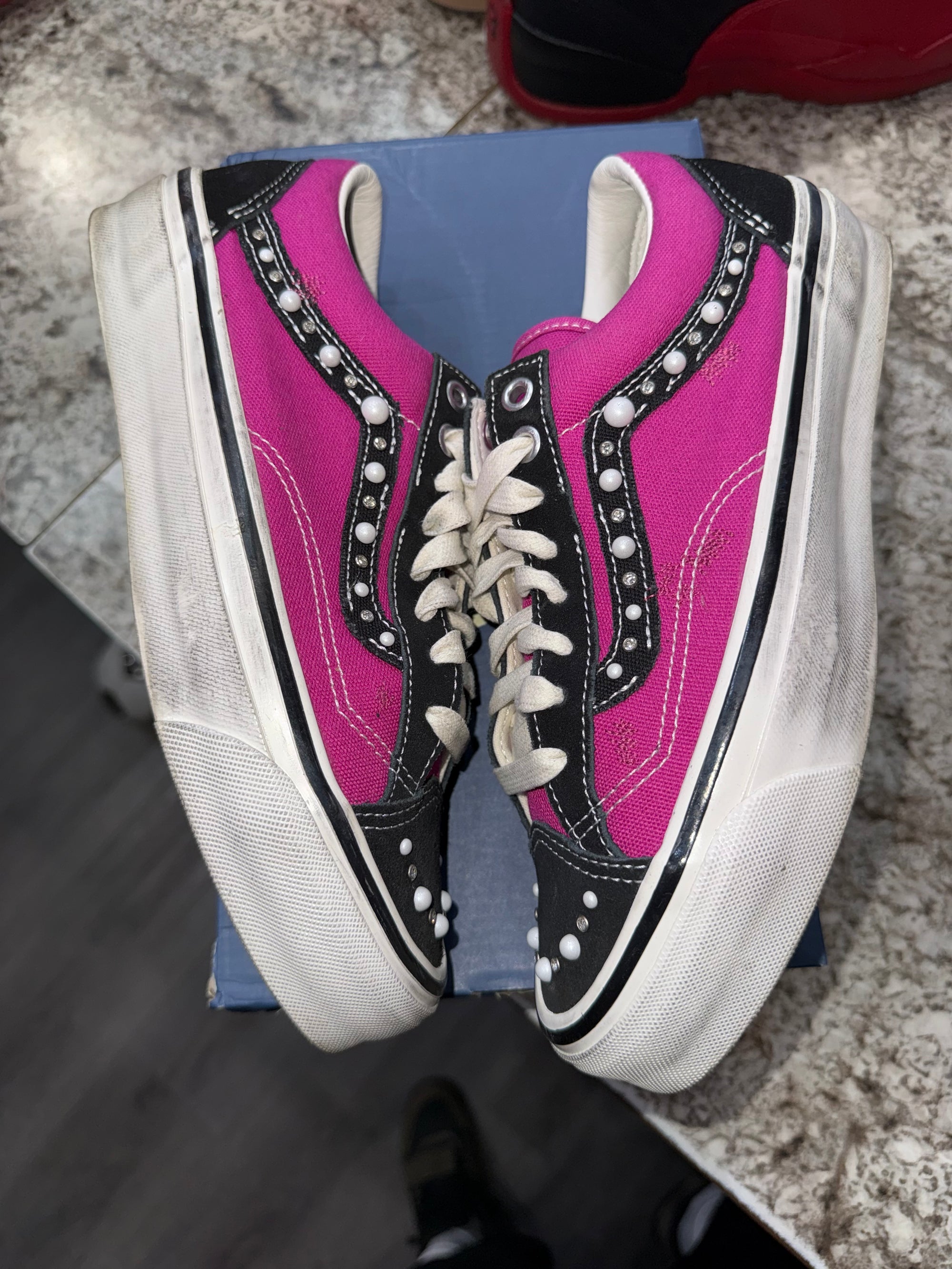 Vans OTW Old Skool 36 Pearlized Pack Pink Black