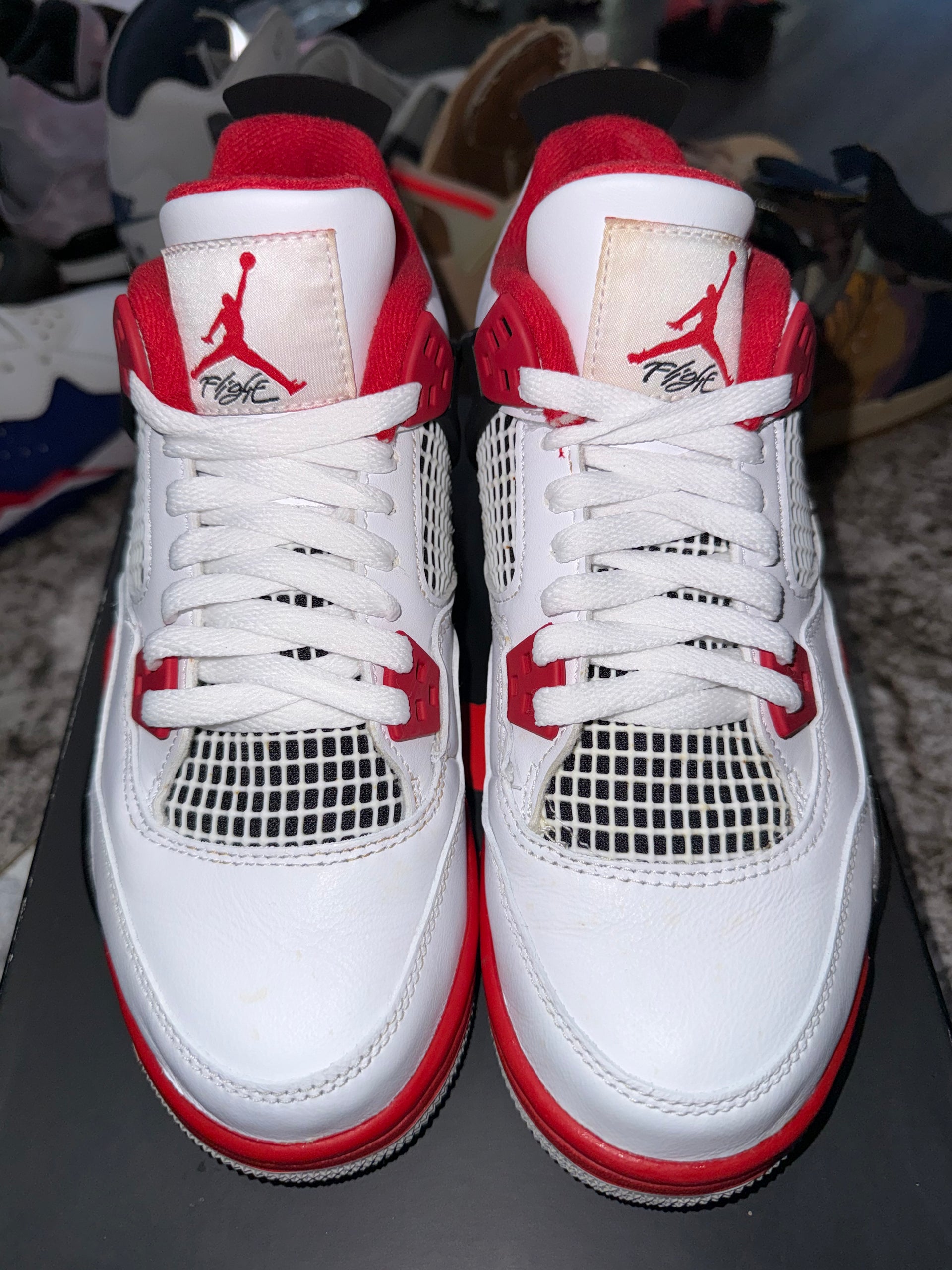 Jordan 4 Retro Fire Red (2020) (GS)
