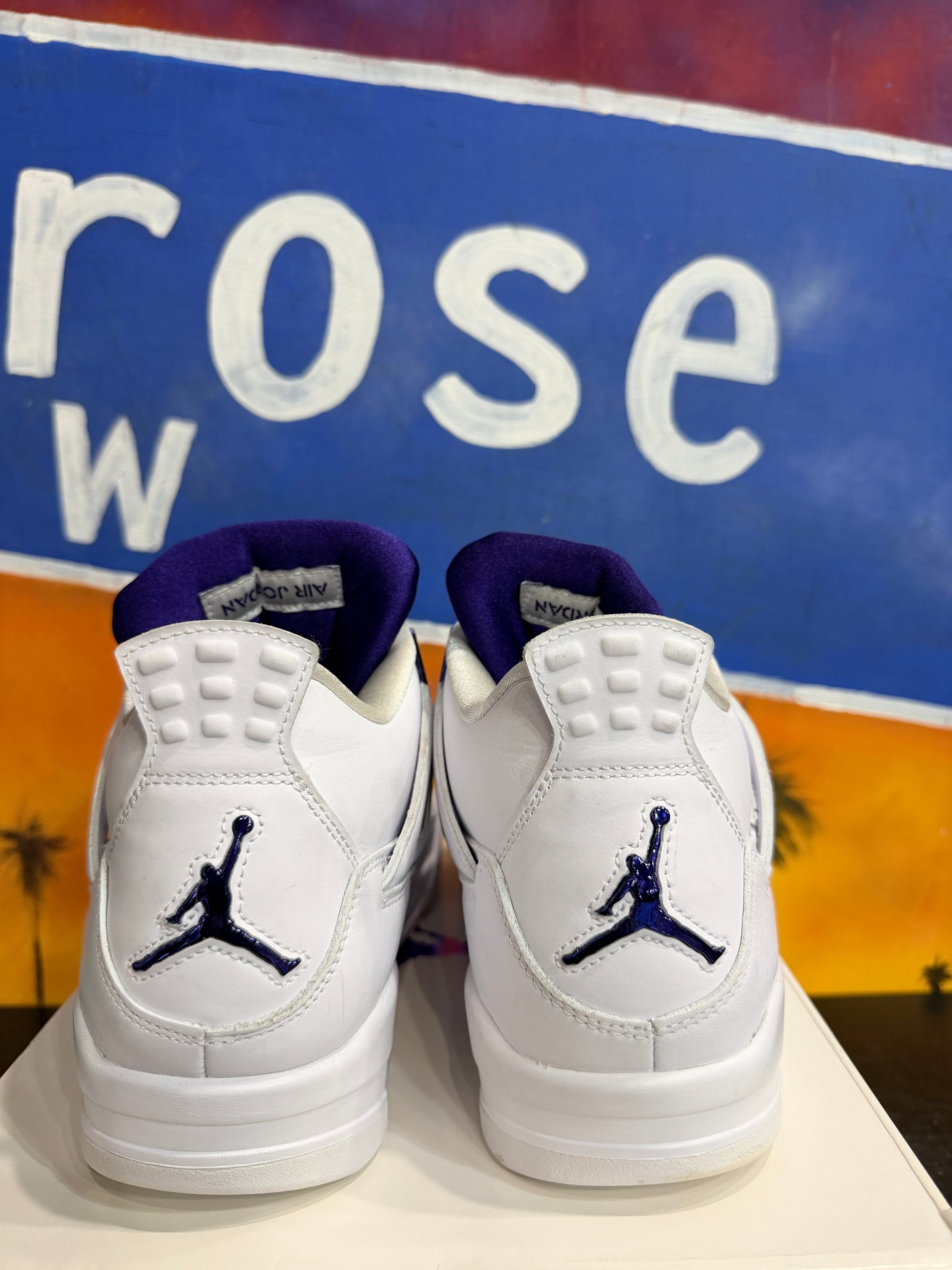 Jordan 4 Retro Metallic Purple
