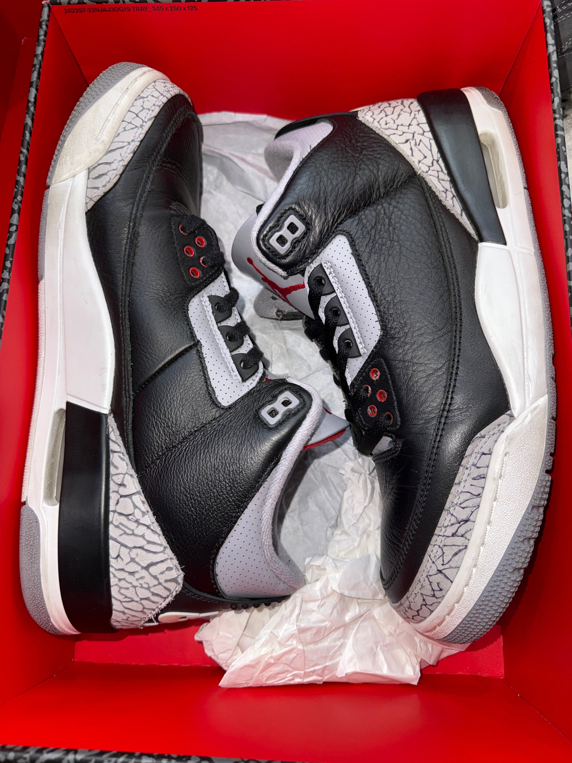 Jordan 3 Retro OG Black Cement (2024)