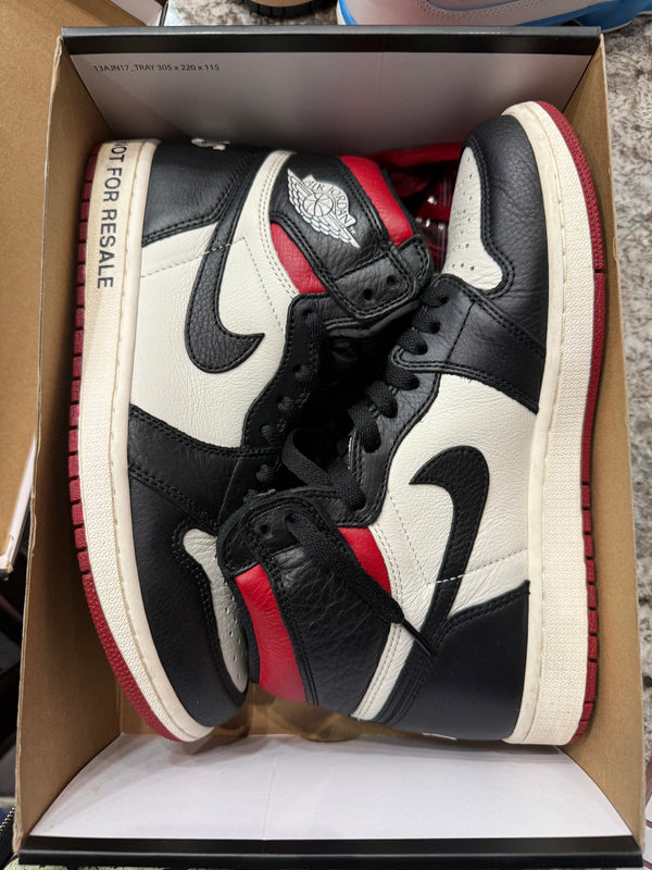 Jordan 1 Retro High Not for Resale Varsity Red