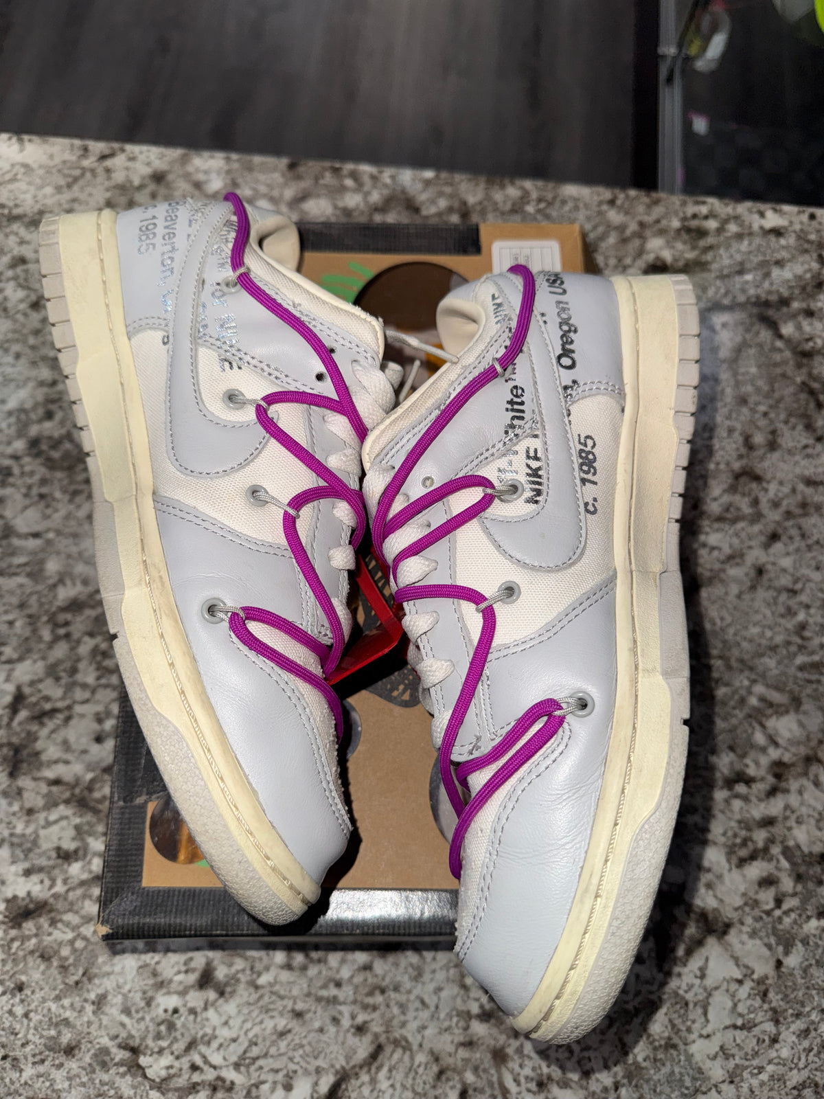 Nike Dunk Low Off-White Lot 45