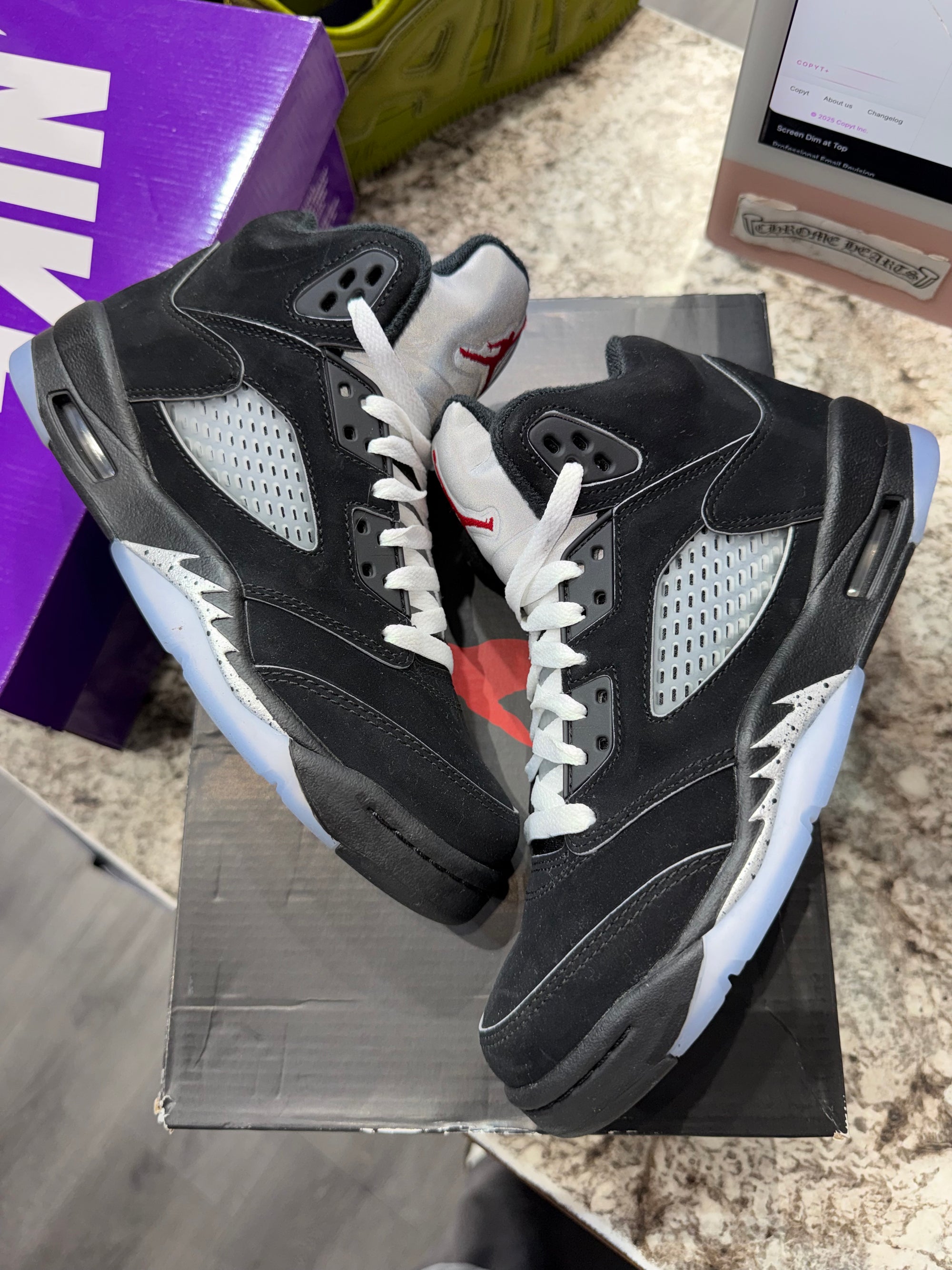 Jordan 5 Retro OG Black Metallic Reimagined (GS)