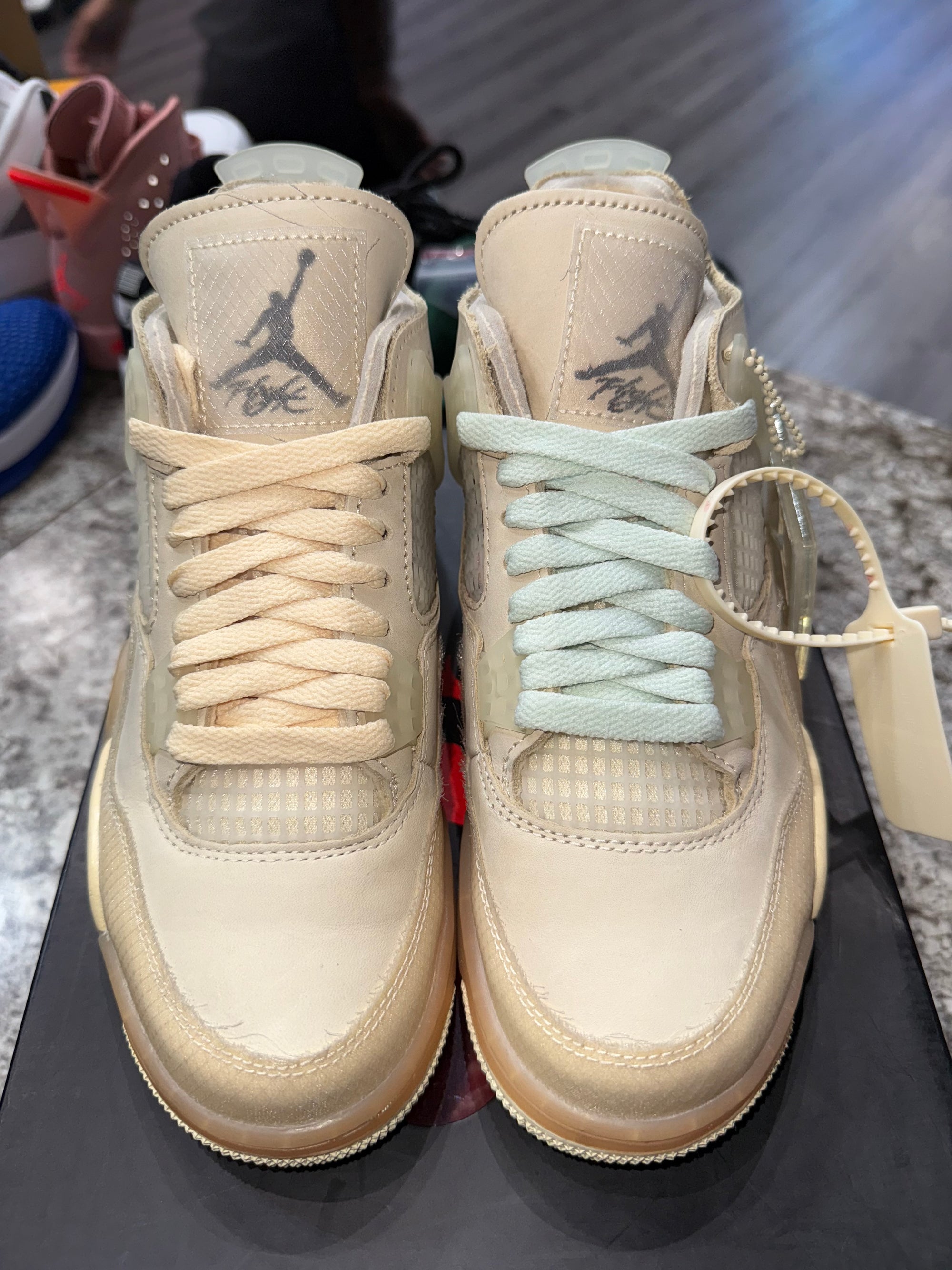 Jordan 4 Retro Off-White Sail (Women's)