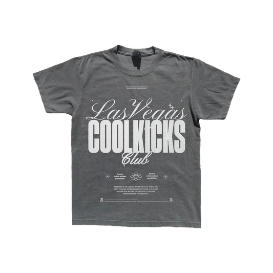 Coolkicks LAS VEGAS CLUB Shirt - Vintage Grey