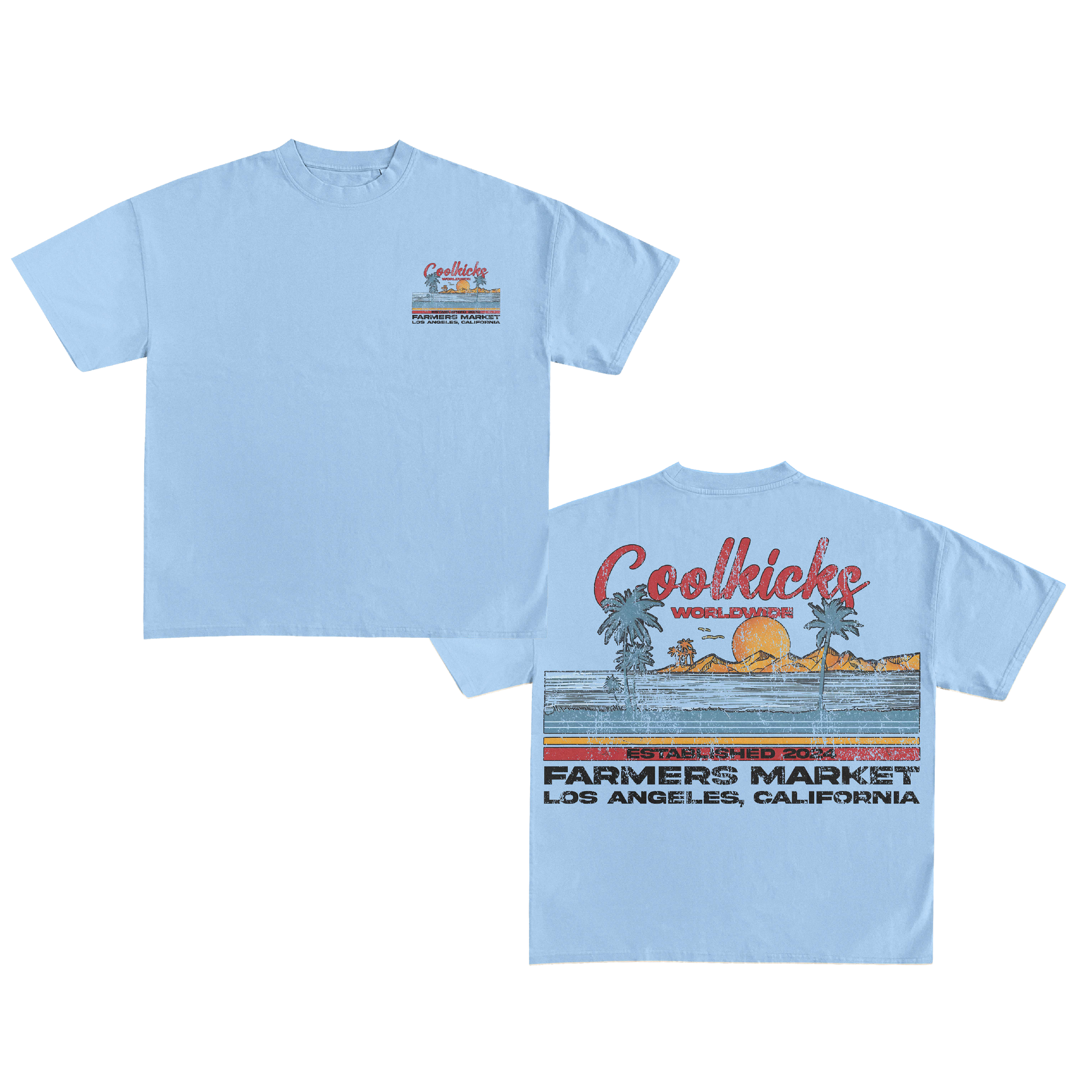 Coolkicks THE GROVE FARMERS MARKET Shirt - Powder Blue