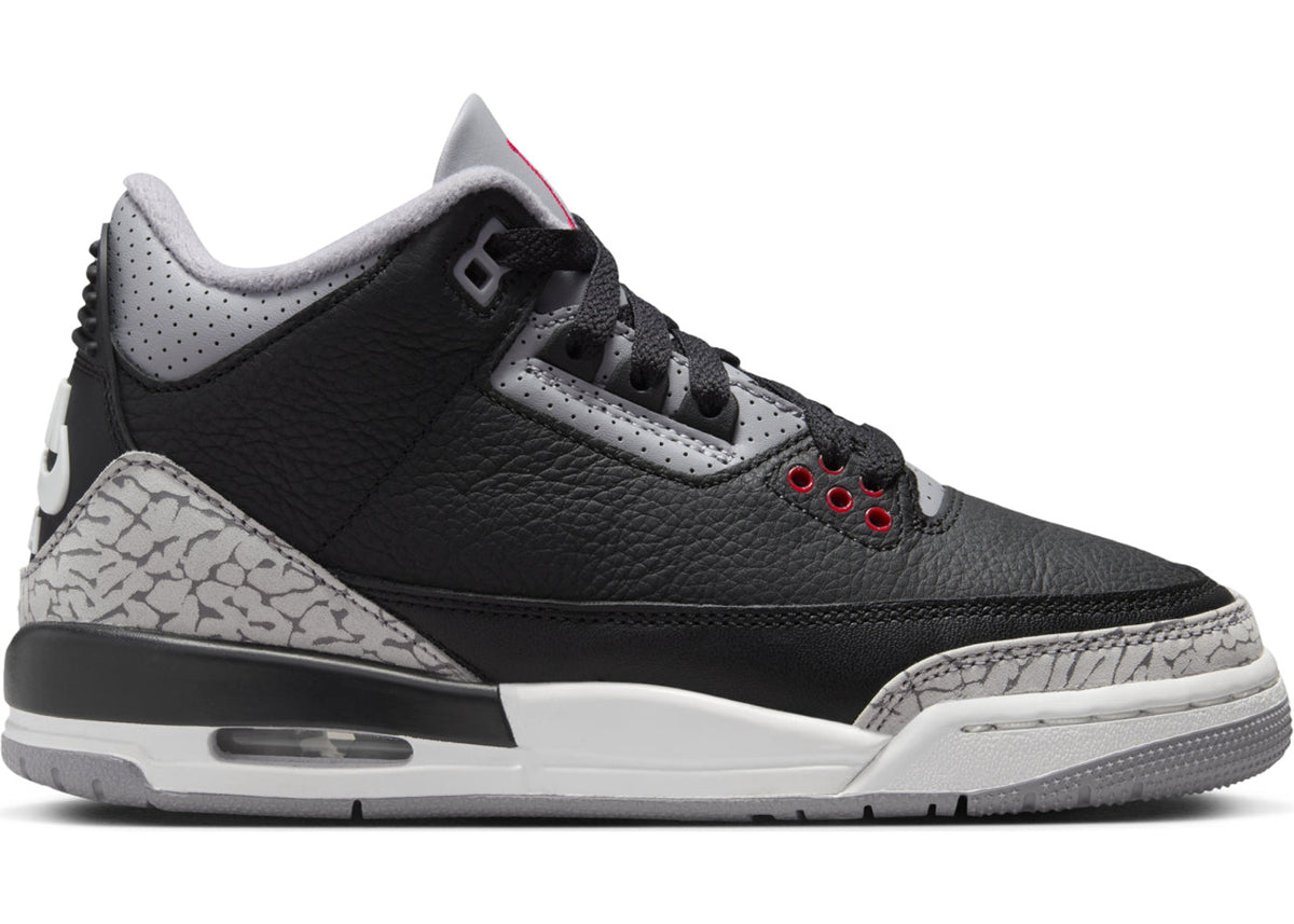 Jordan 3 Retro Black Cement (2024) (GS)