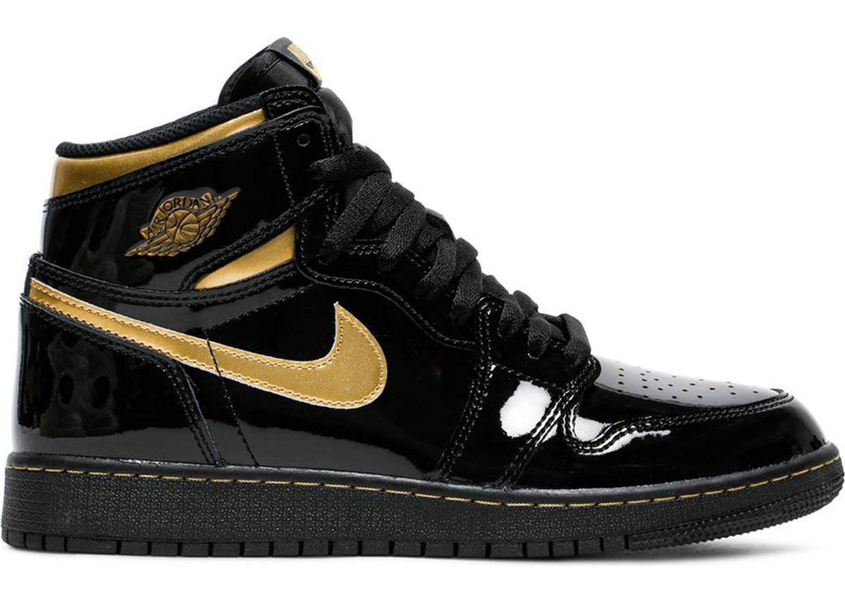 Jordan 1 Retro High Black Metallic Gold (2020)