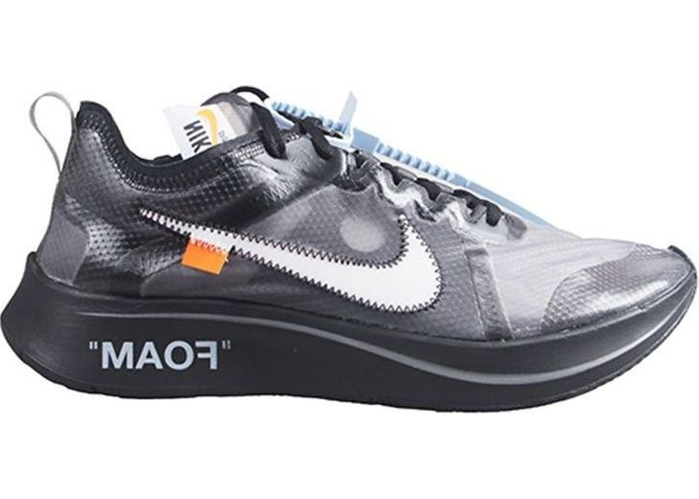 Nike Zoom Fly Off-White Black Silver