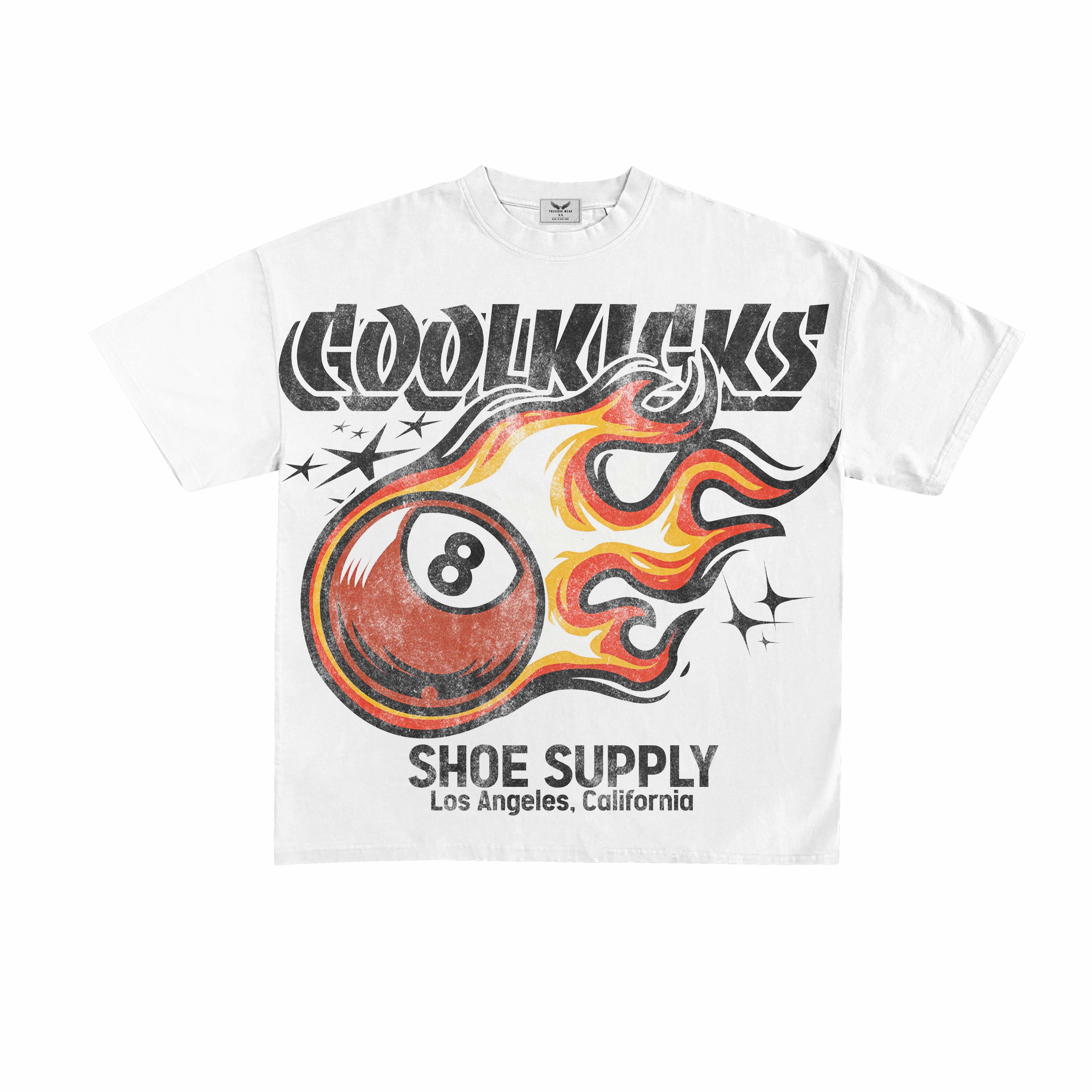 SHOE SUPPLY 8BALL Tee (White)