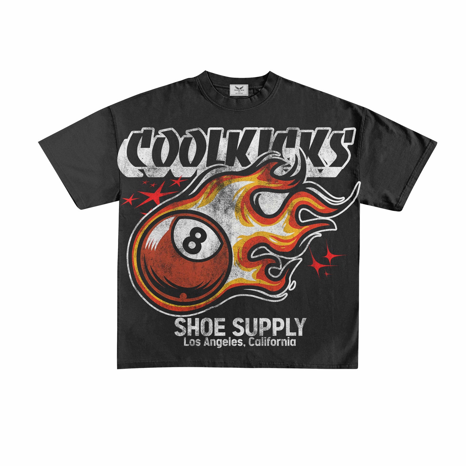 SHOE SUPPLY 8BALL Tee (Black)